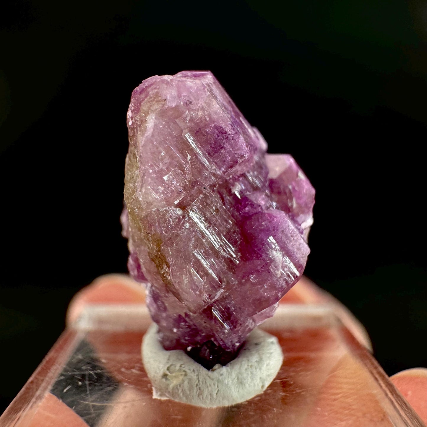 Vesuvianite (Canada) | purple crystal, rare mineral specimen