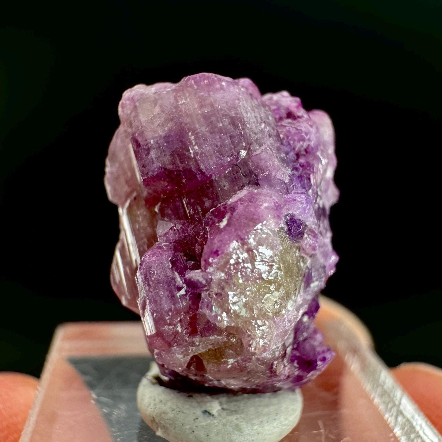 Vesuvianite (Canada) | purple crystal, rare mineral specimen