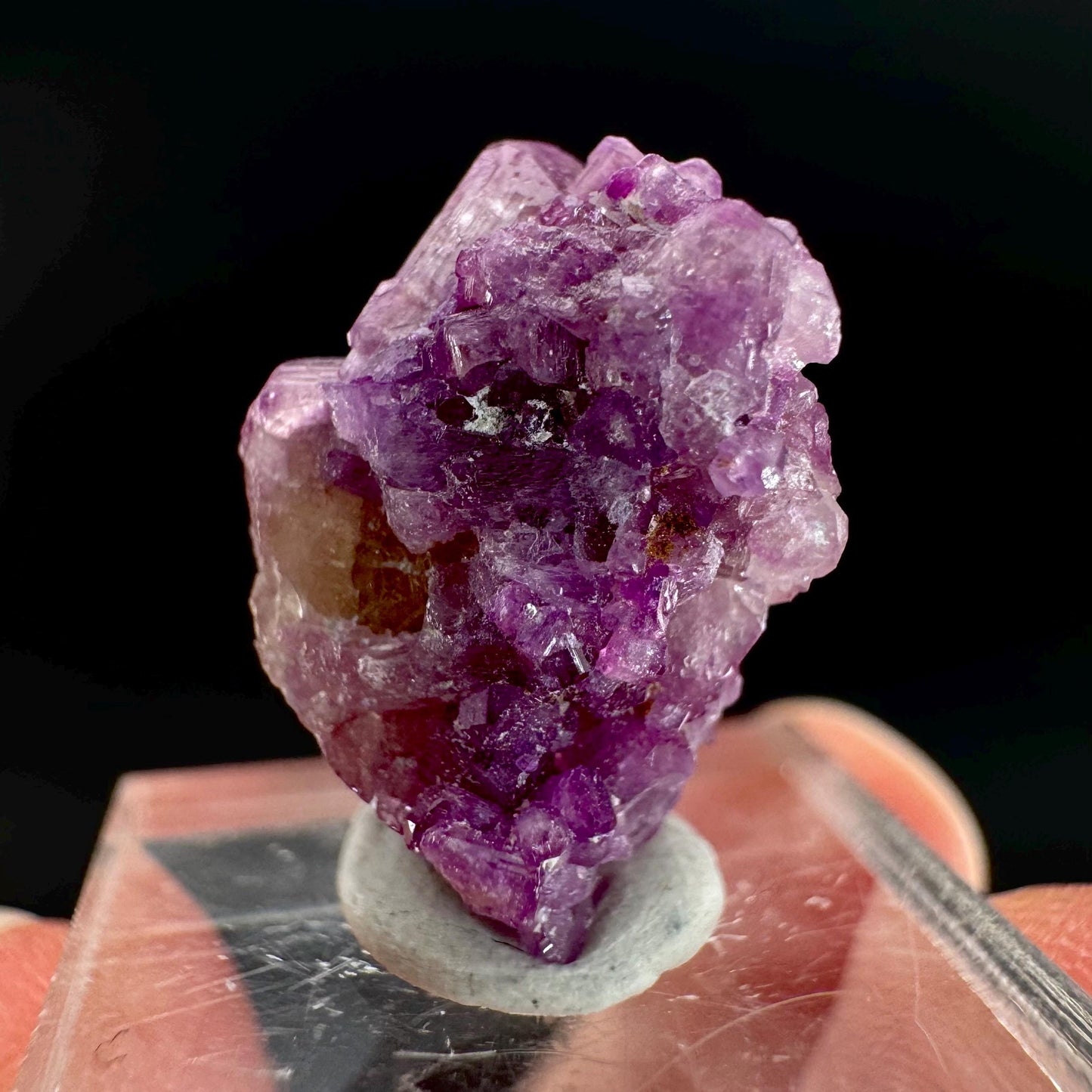 Vesuvianite (Canada) | purple crystal, rare mineral specimen