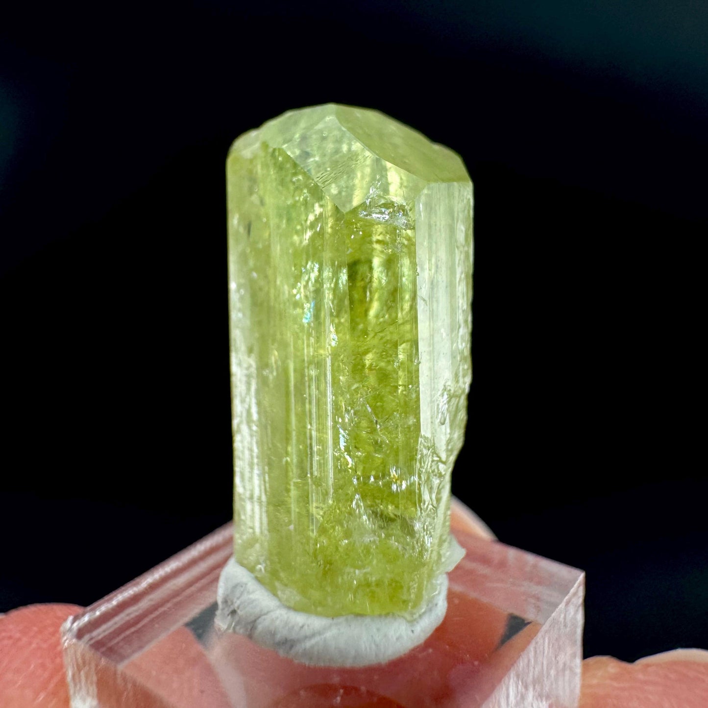 Vesuvianite (Canada) | green crystal, rare mineral specimen