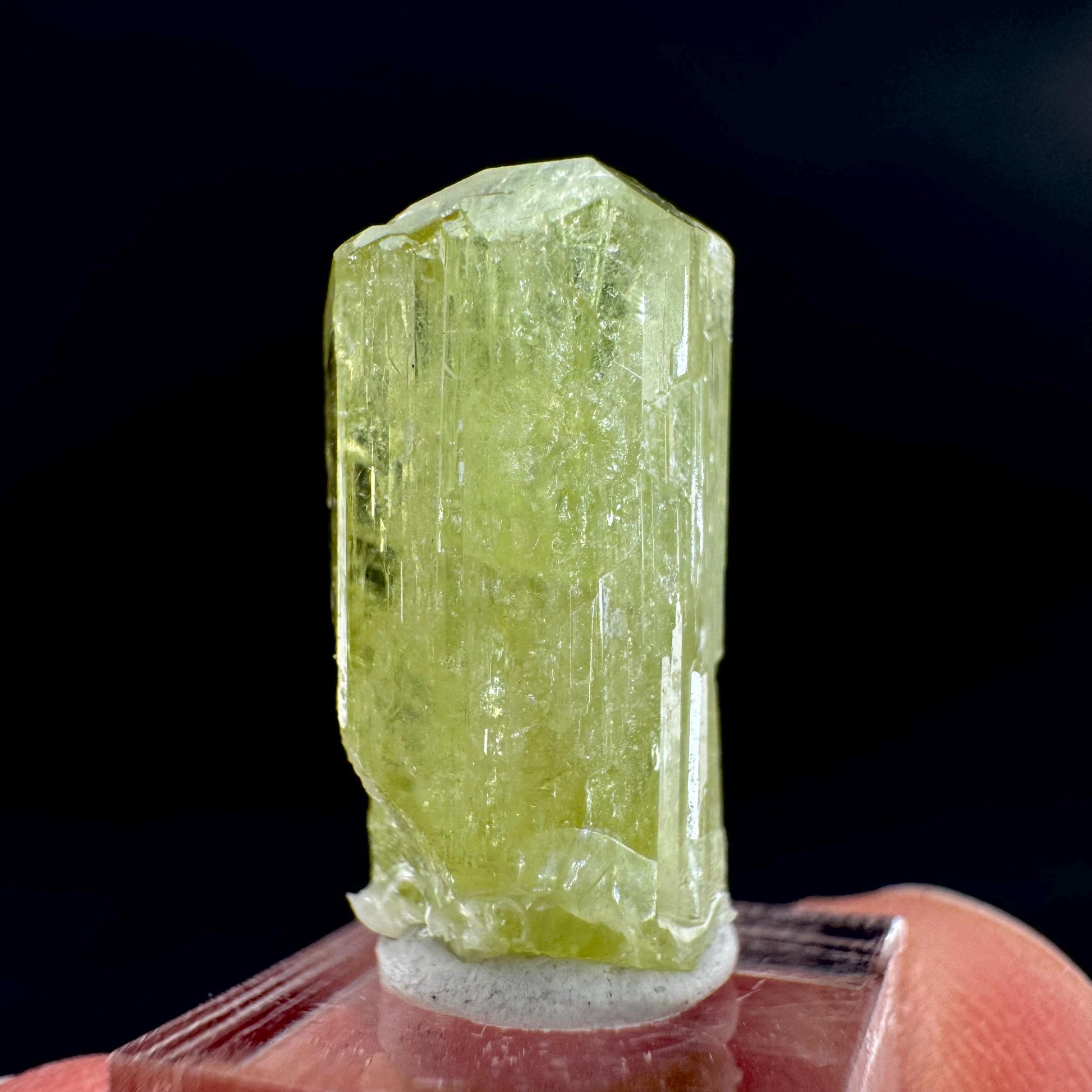 Vesuvianite (Canada) | green crystal, rare mineral specimen