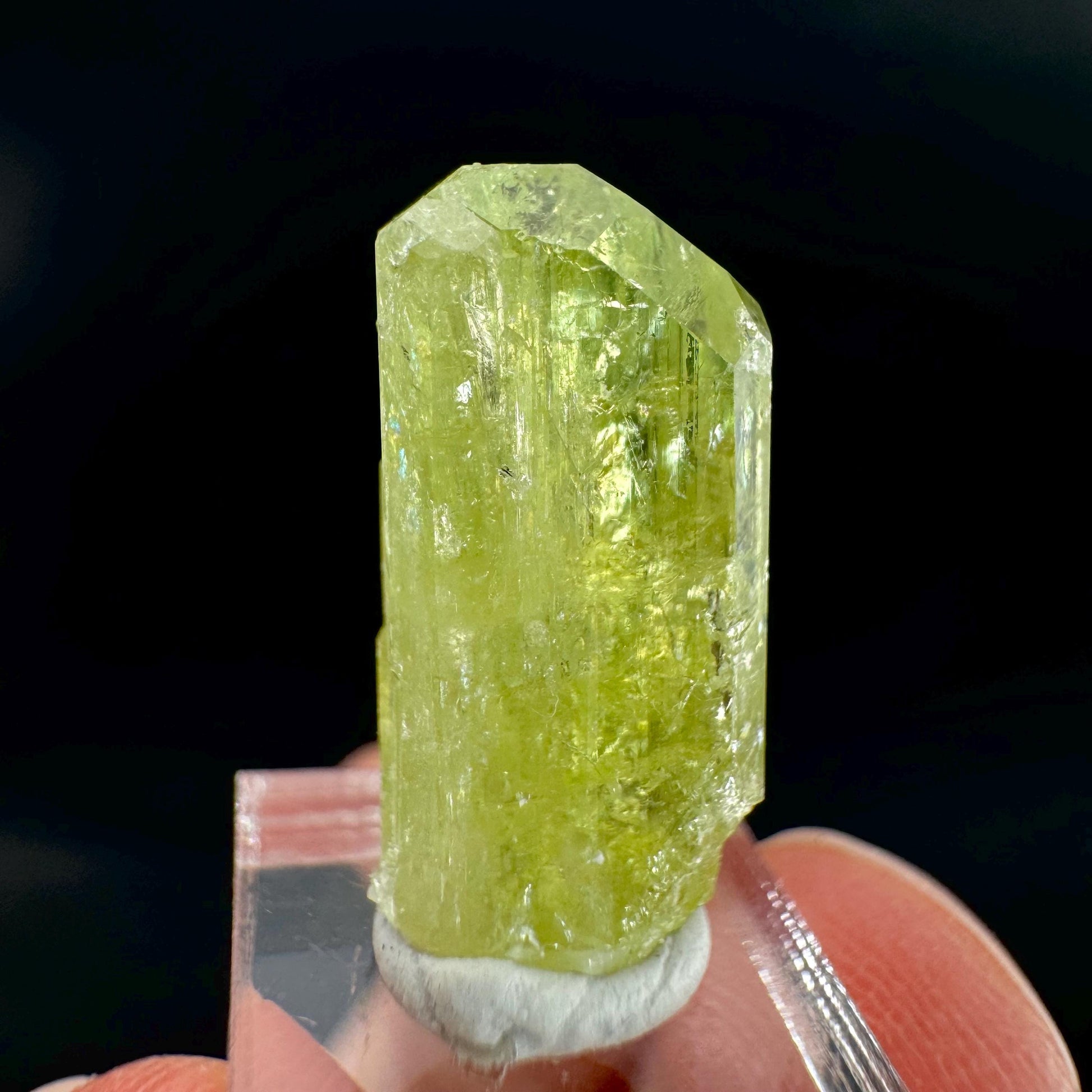 Vesuvianite (Canada) | green crystal, rare mineral specimen