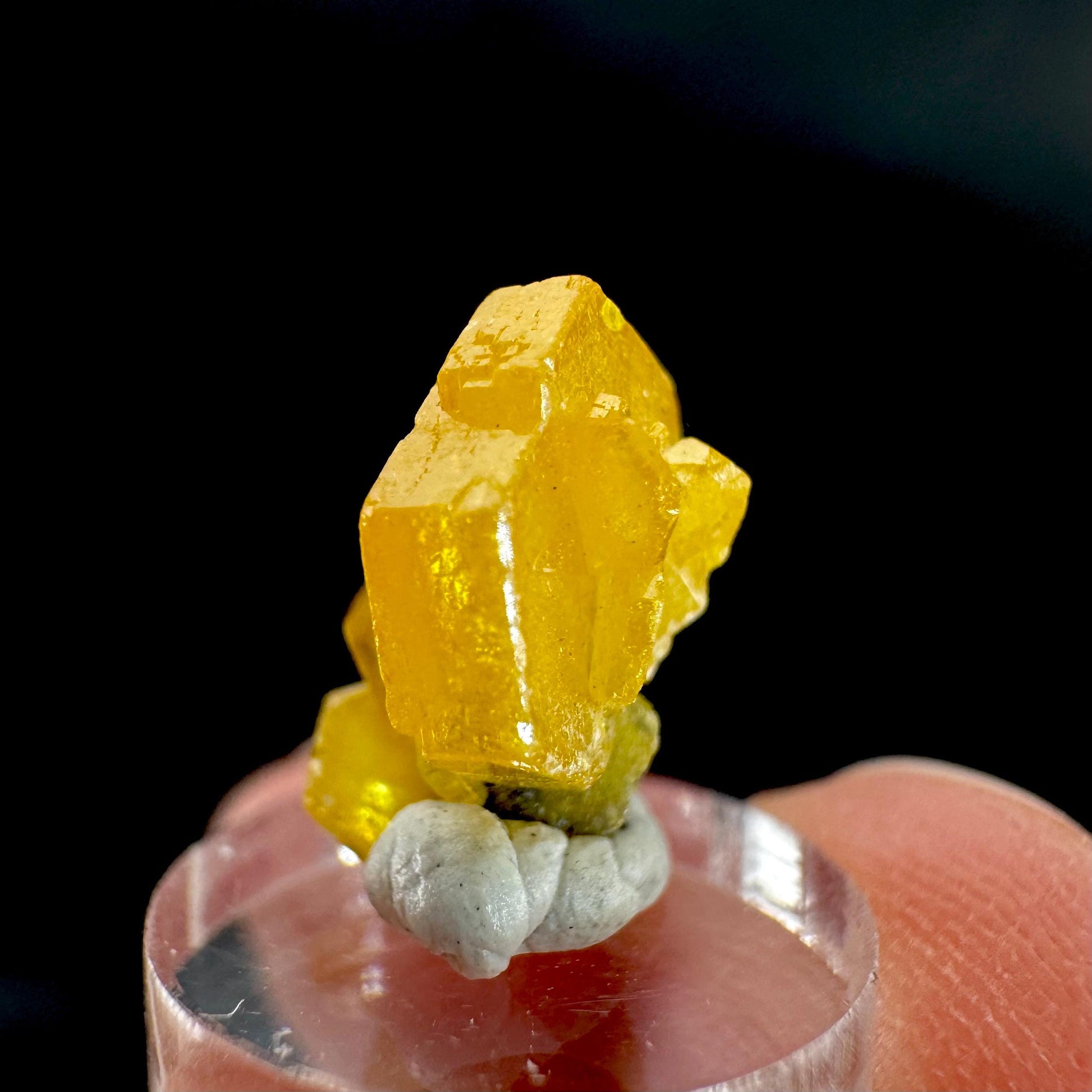 Mimetite | Yellow Crystal, Rare Mineral Specimen from Congo