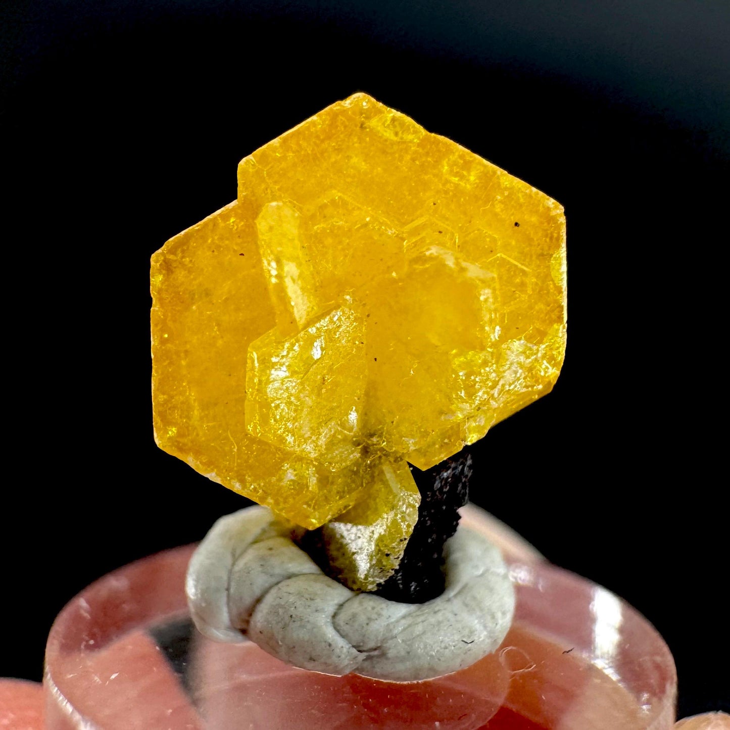 Mimetite | Yellow Crystal, Rare Mineral Specimen from Congo