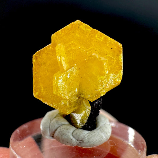 Mimetite | Yellow Crystal, Rare Mineral Specimen from Congo