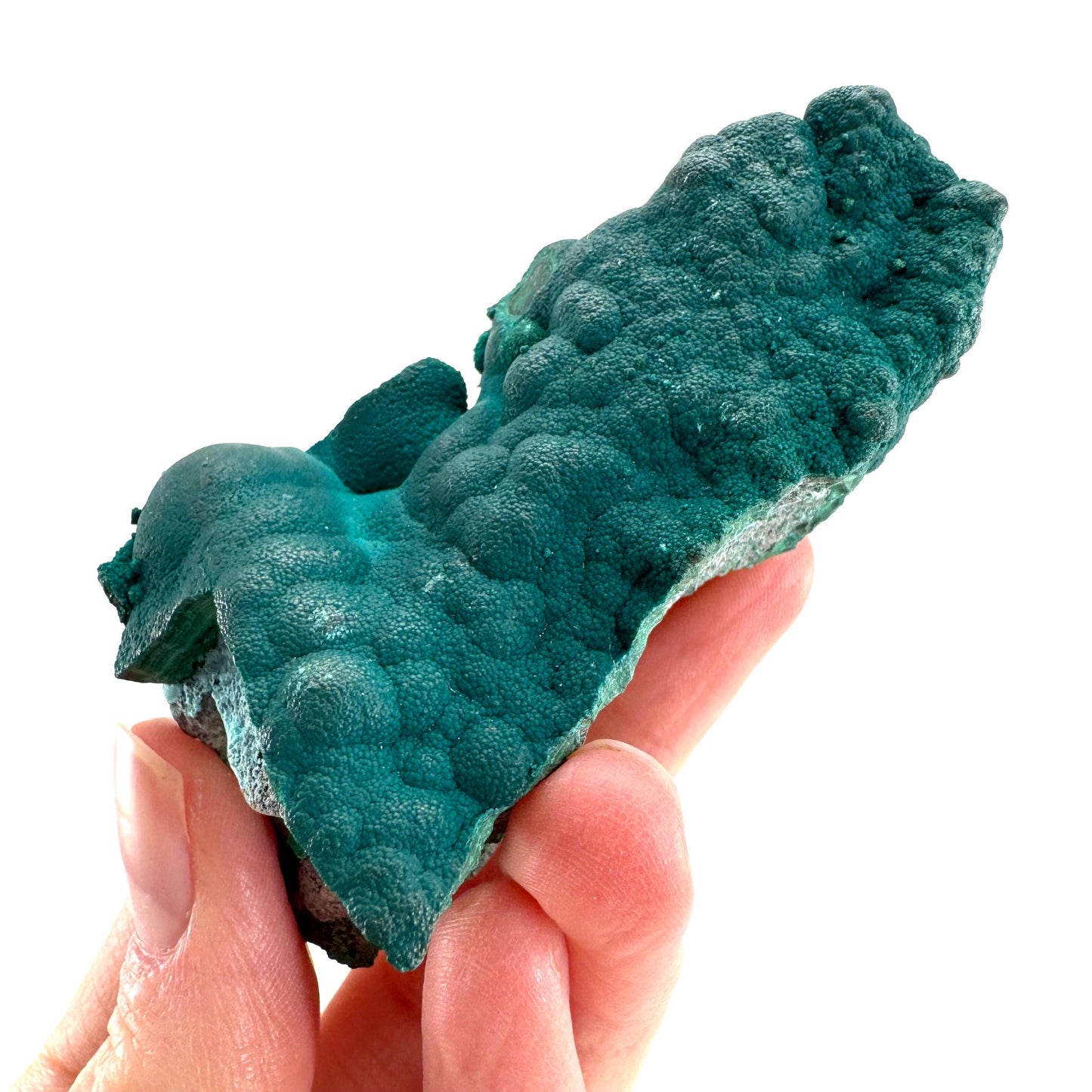 Malachite & Chrysocolla | raw green-blue crystal cluster, mineral specimen