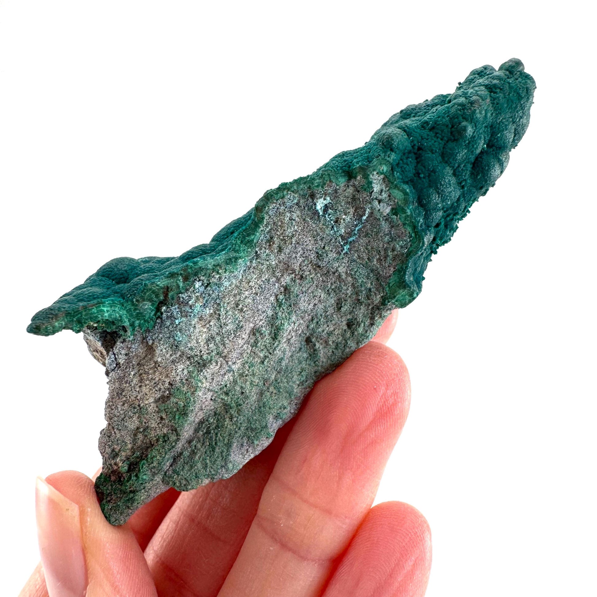 Malachite & Chrysocolla | raw green-blue crystal cluster, mineral specimen