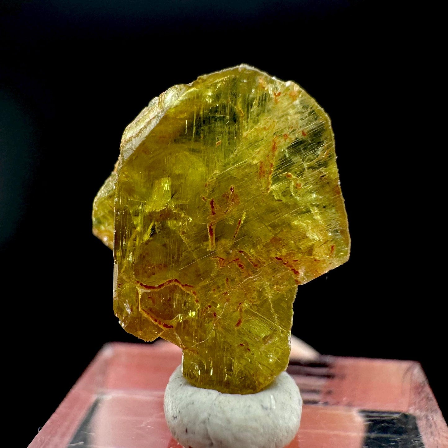 Chrysoberyl | Natural Yellow Crystal, Rare Mineral Specimen from Madagascar