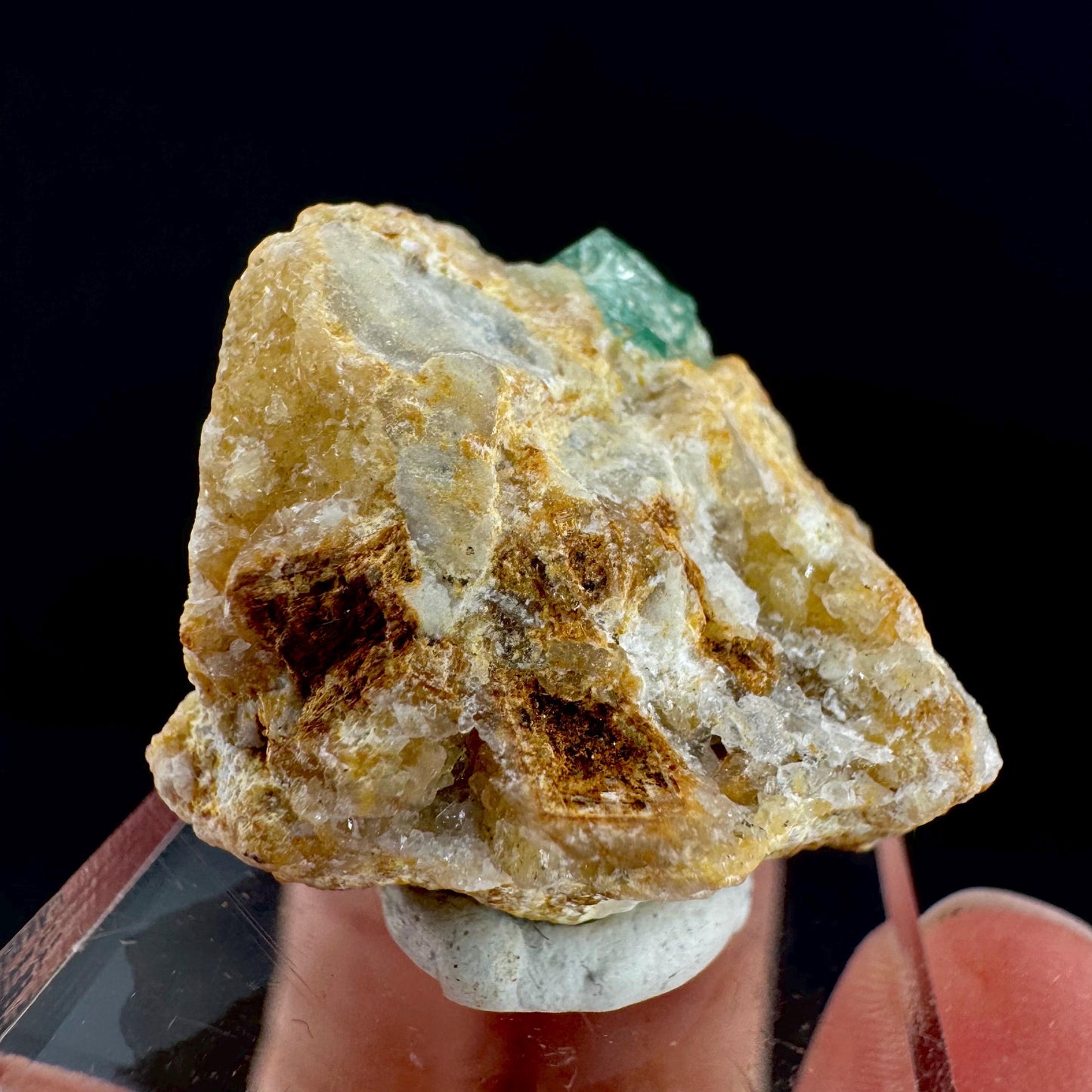 Emerald on Matrix | natural green crystal cluster, raw mineral specimen (Pakistan)