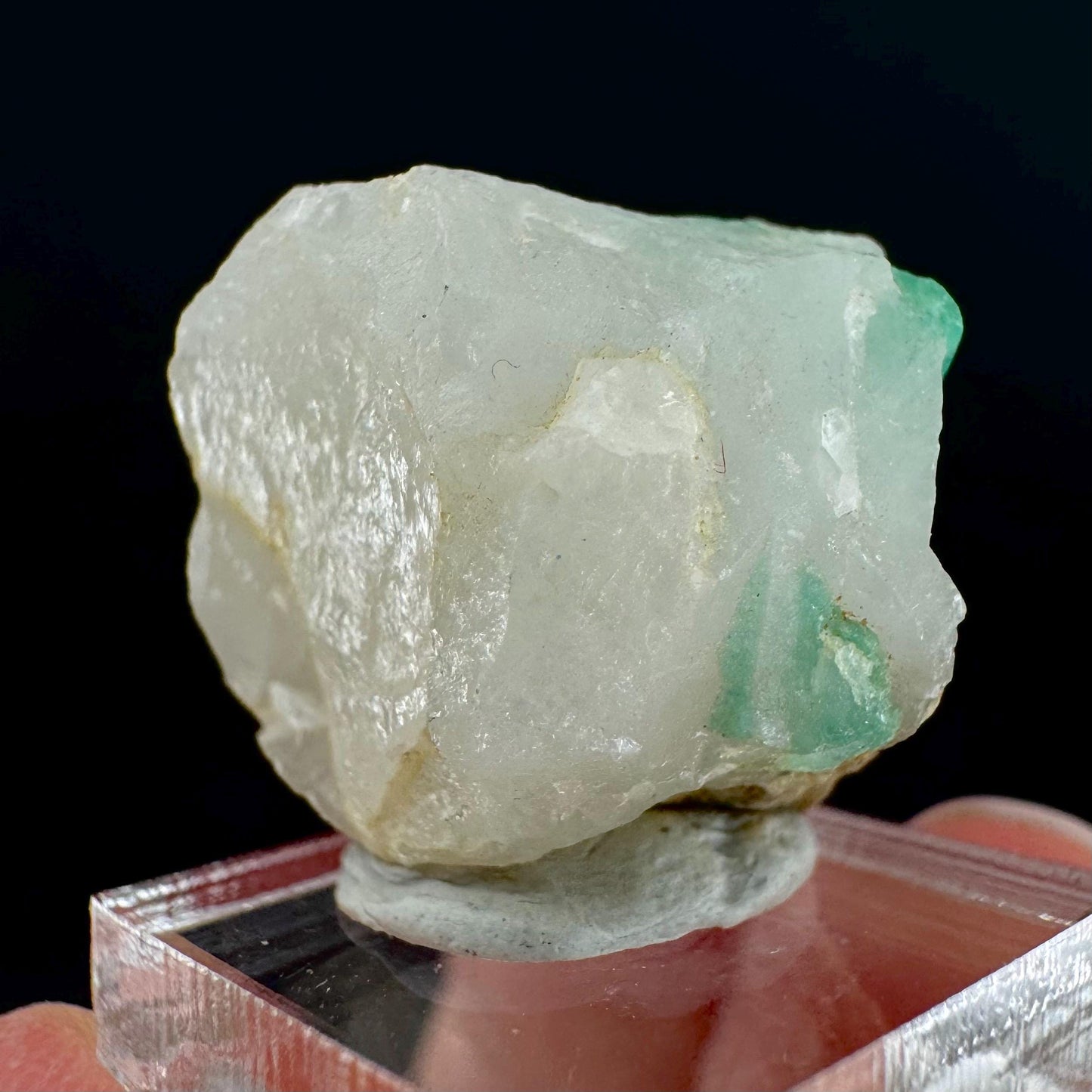 Emerald on Matrix | natural green crystal cluster, raw mineral specimen (Pakistan)