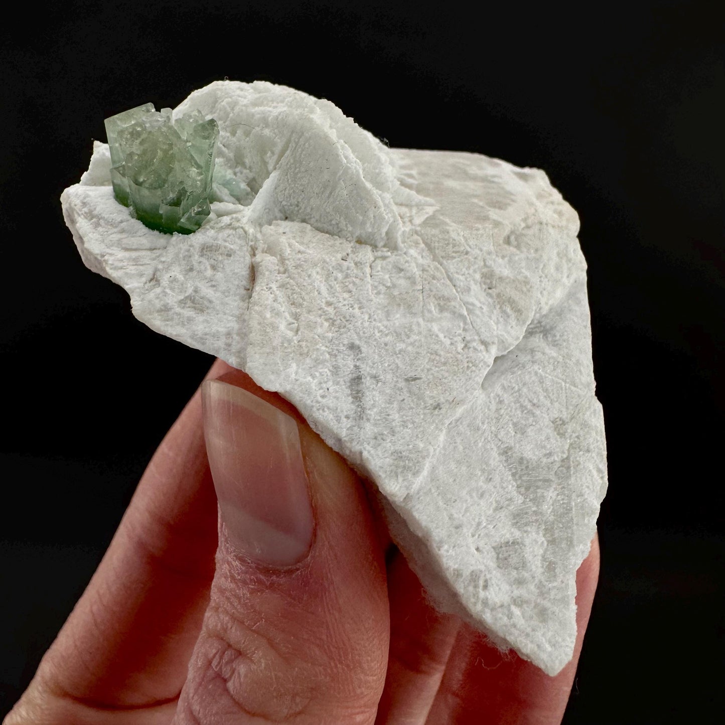 Indicolite Tourmaline on Matrix | Natural Blue-Green Crystal, Mineral Specimen from Pakistan