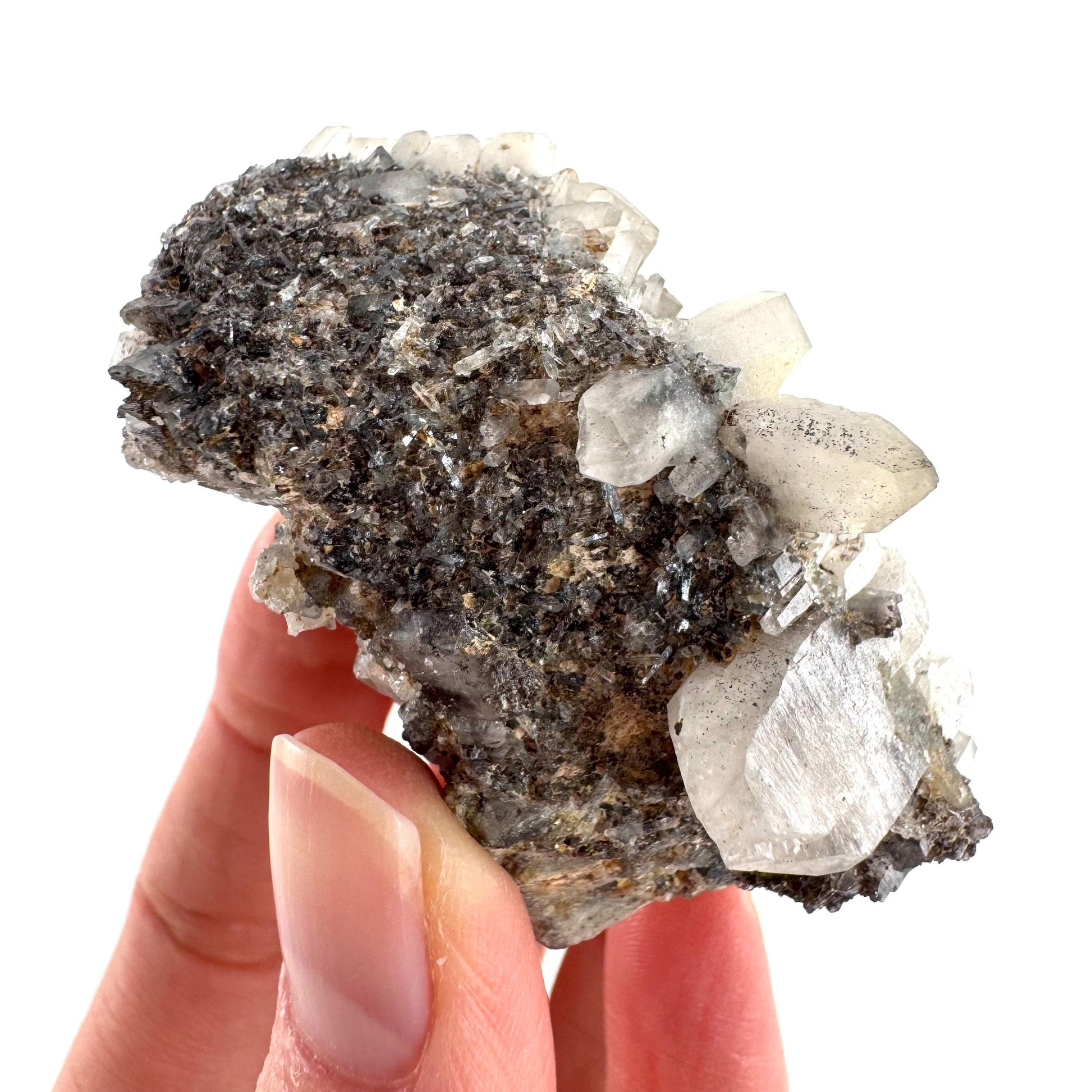 Lattice Quartz on Feldspar | Gitter Crystal, Mineral Specimen from Namibia