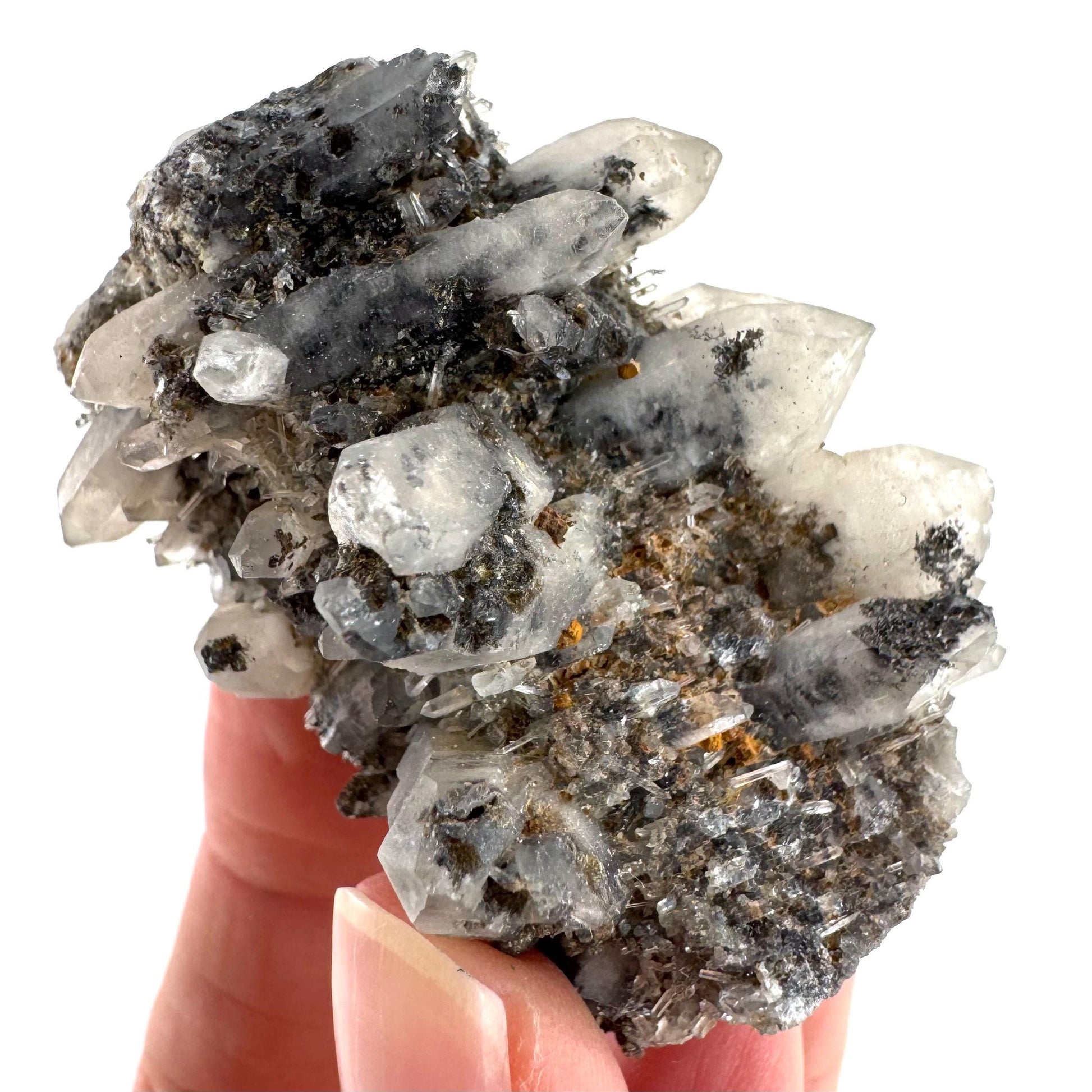 Lattice Quartz on Feldspar | Gitter Crystal, Mineral Specimen from Namibia