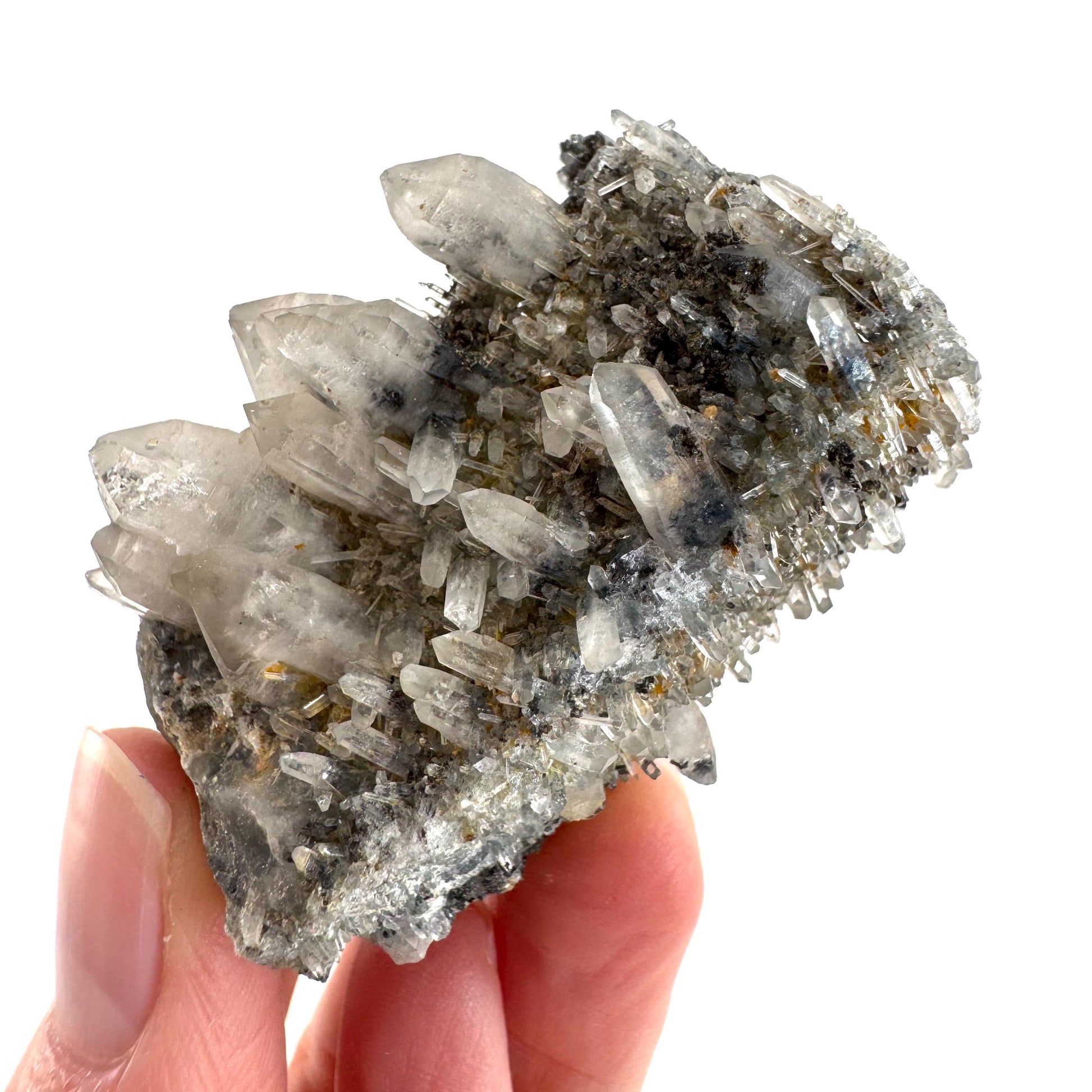Lattice Quartz on Feldspar | Gitter Crystal, Mineral Specimen from Namibia