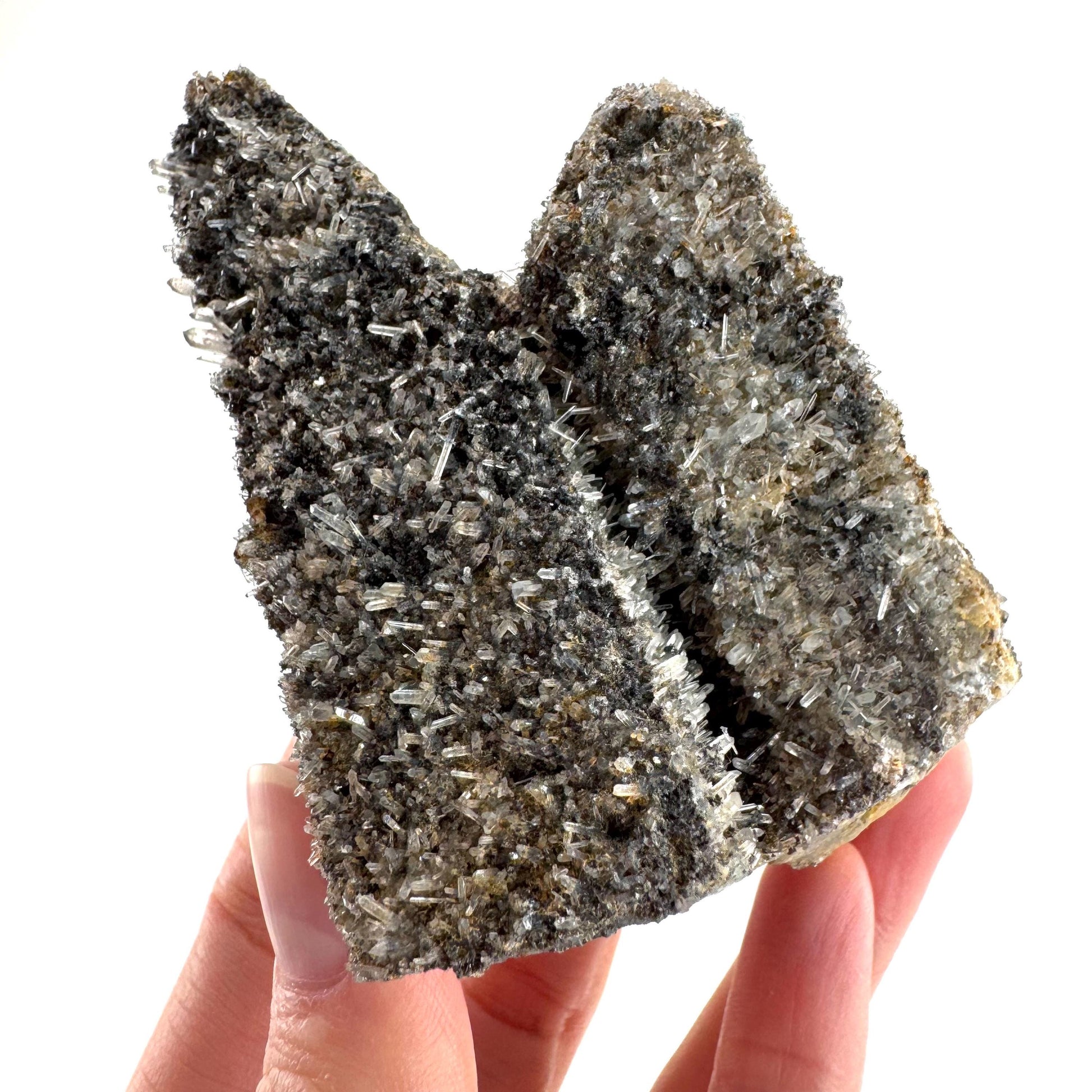 Lattice Quartz on Feldspar | Gitter Crystal, Mineral Specimen from Namibia