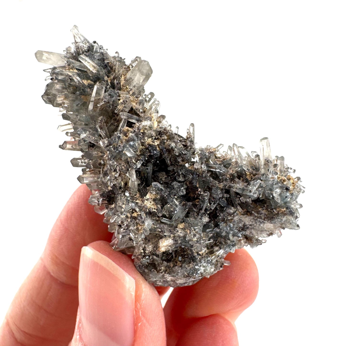 Lattice Quartz on Feldspar | Gitter Crystal, Mineral Specimen from Namibia