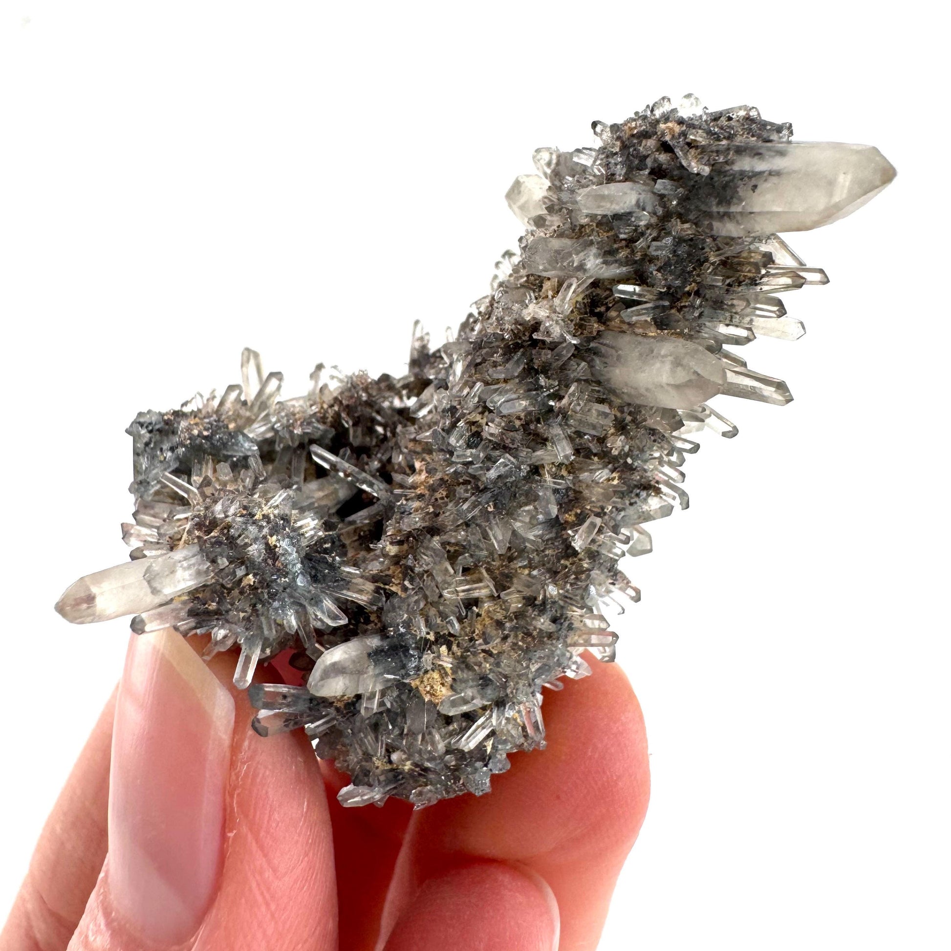 Lattice Quartz on Feldspar | Gitter Crystal, Mineral Specimen from Namibia