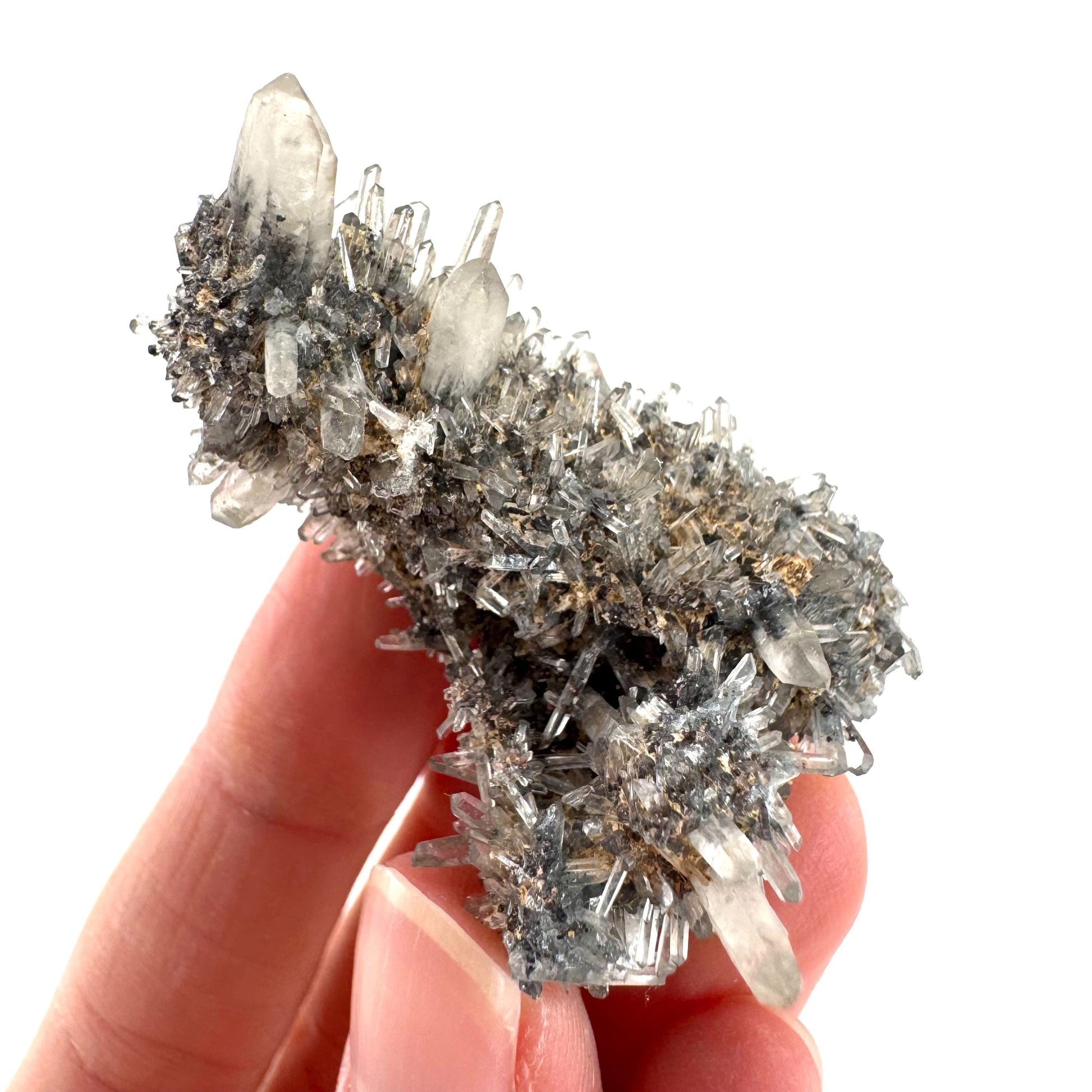 Lattice Quartz on Feldspar | Gitter Crystal, Mineral Specimen from Namibia