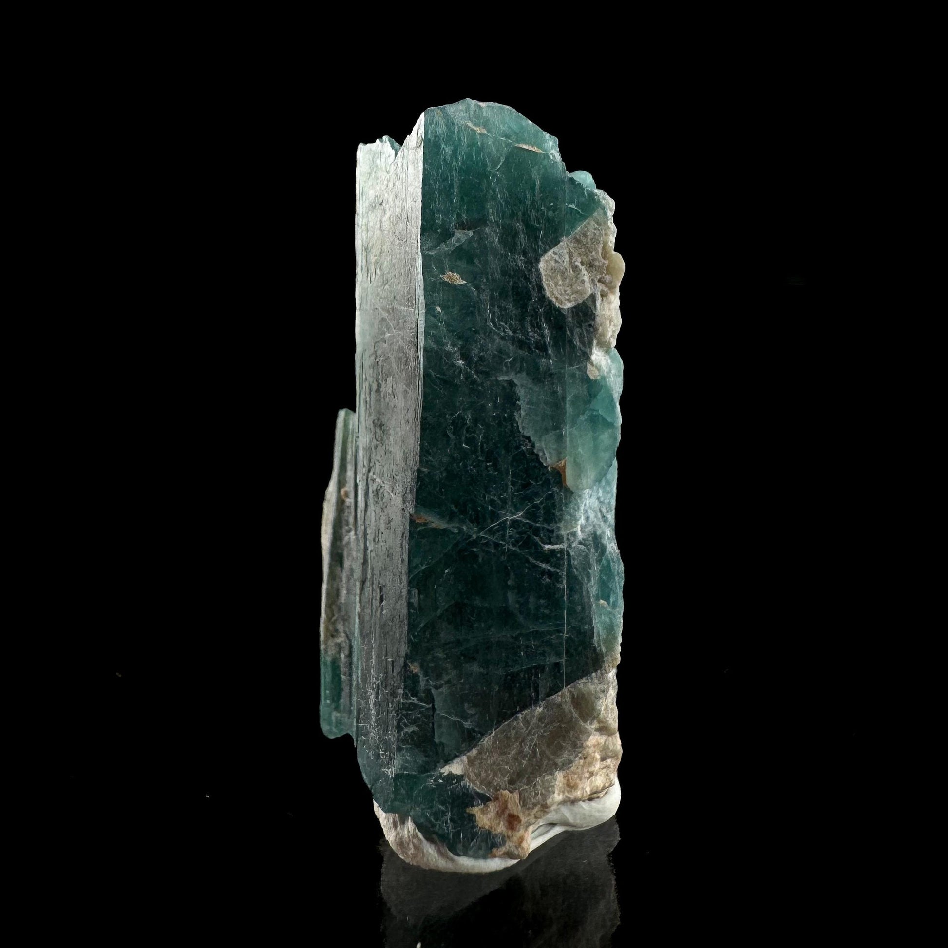 Grandidierite | blue crystal with terminated faces, rare mineral specimen from Madagascar
