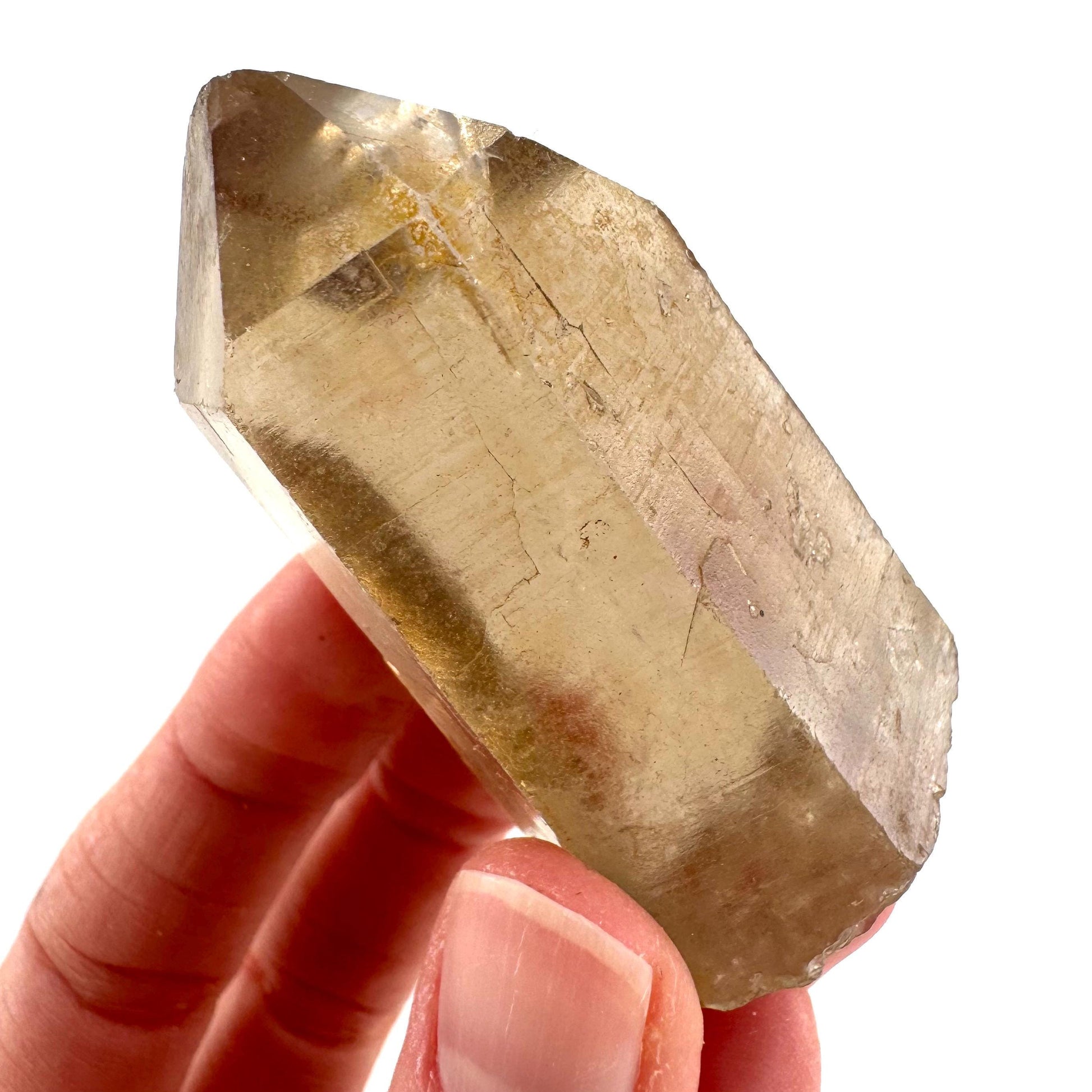 Namibian Smoky Quartz Crystal Point | Raw Mineral Specimen