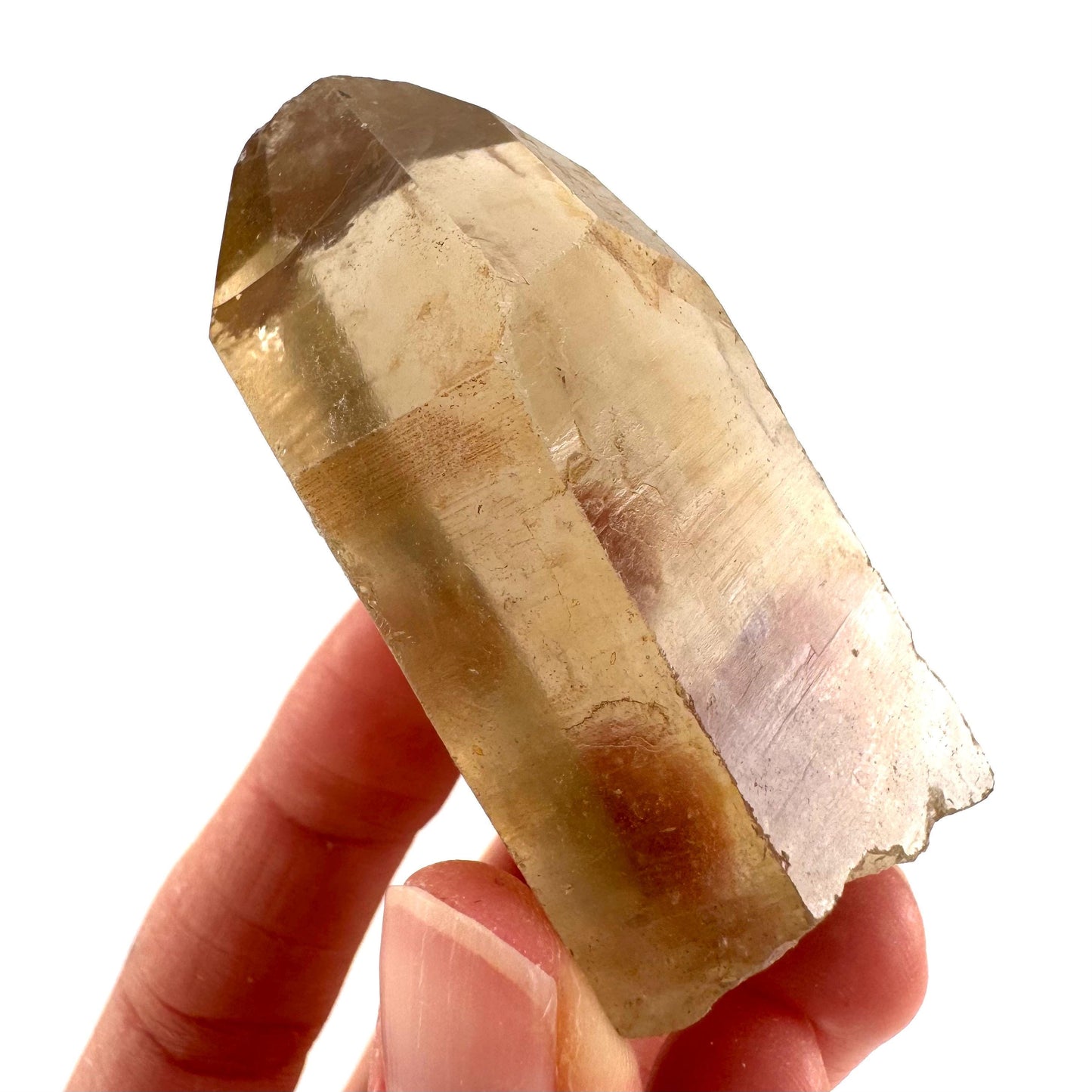 Namibian Smoky Quartz Crystal Point | Raw Mineral Specimen