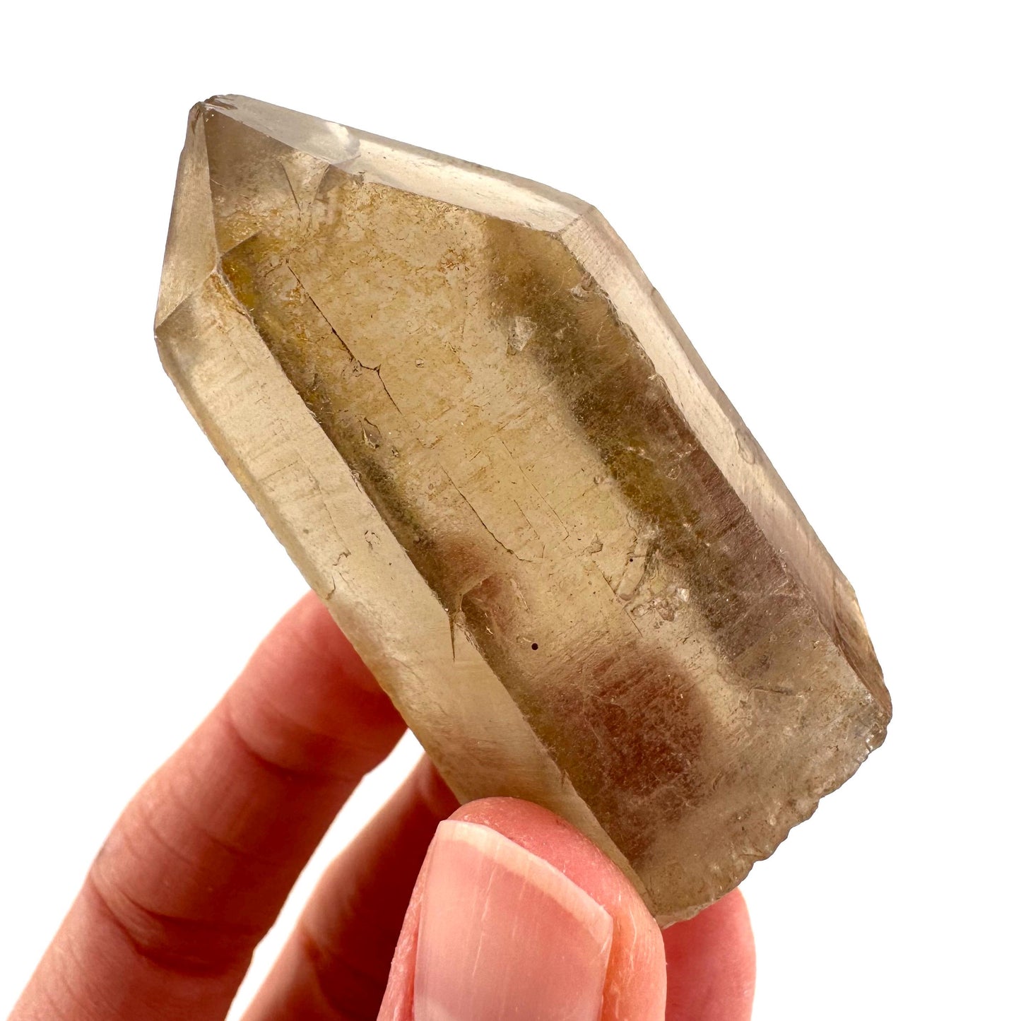 Namibian Smoky Quartz Crystal Point | Raw Mineral Specimen