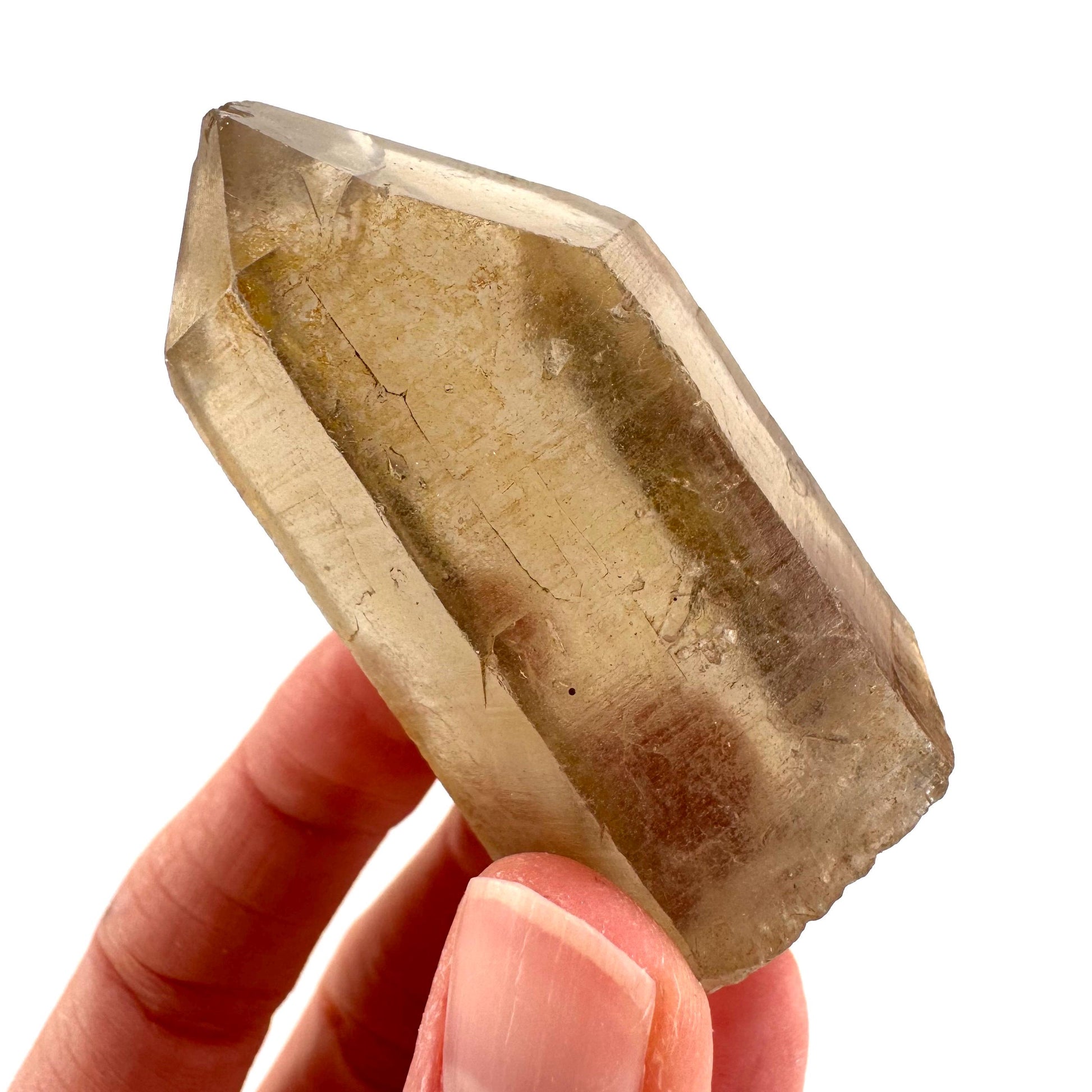 Namibian Smoky Quartz Crystal Point | Raw Mineral Specimen
