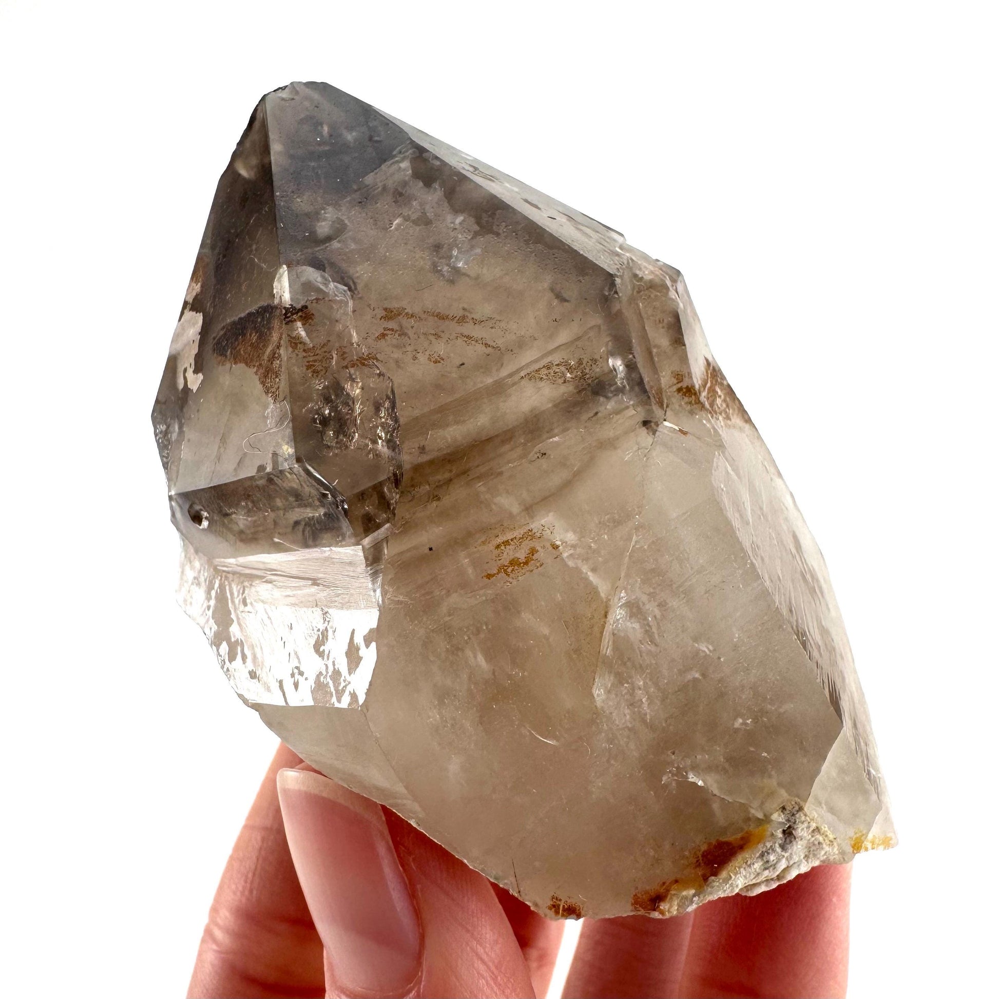 Namibian Smoky Quartz Crystal Point | Raw Mineral Specimen