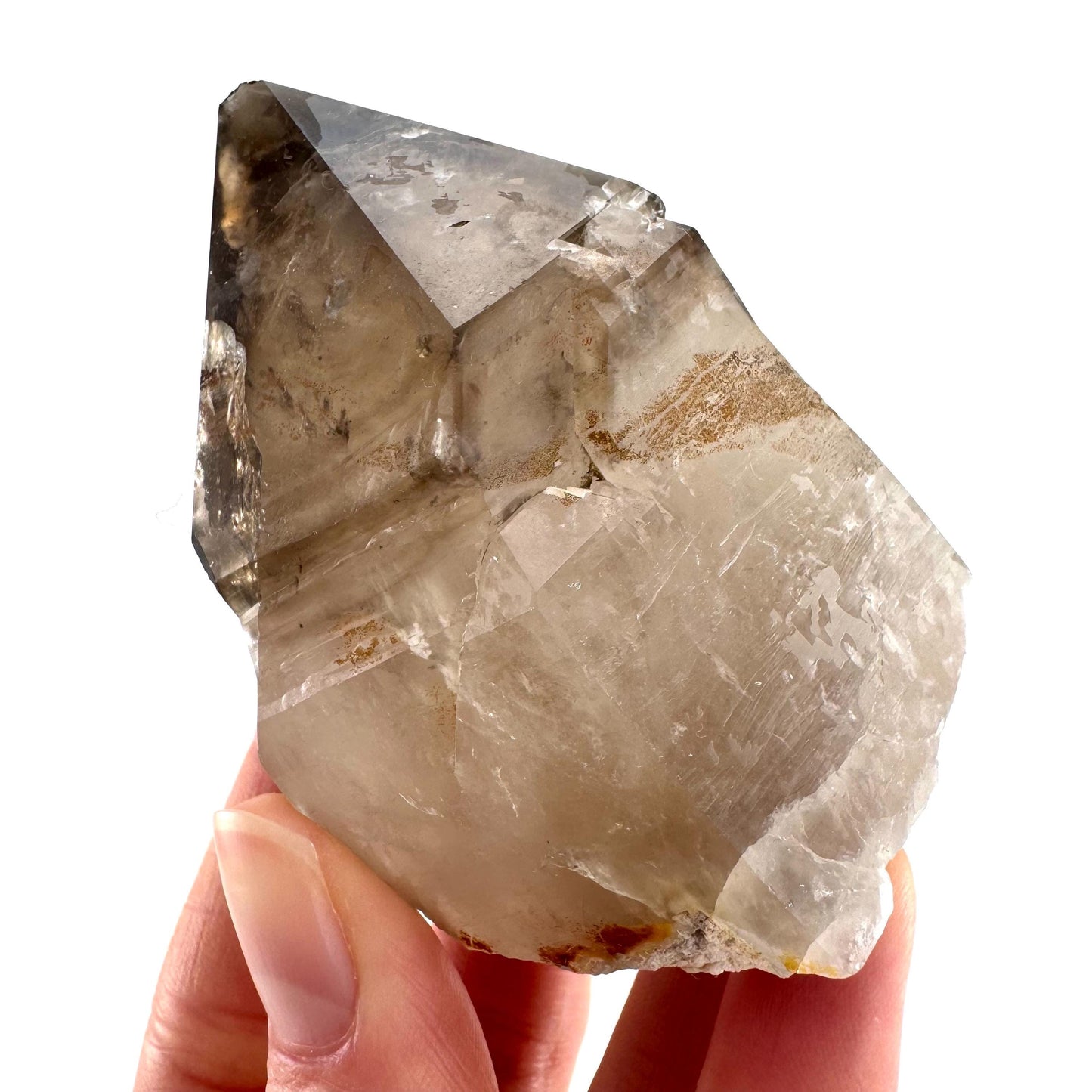 Namibian Smoky Quartz Crystal Point | Raw Mineral Specimen