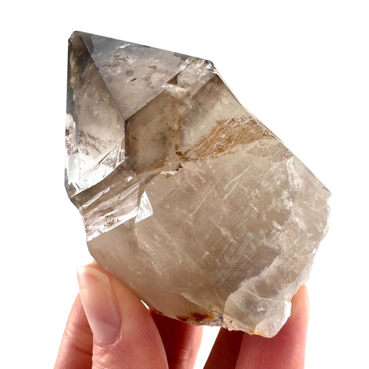 Namibian Smoky Quartz Crystal Point | Raw Mineral Specimen
