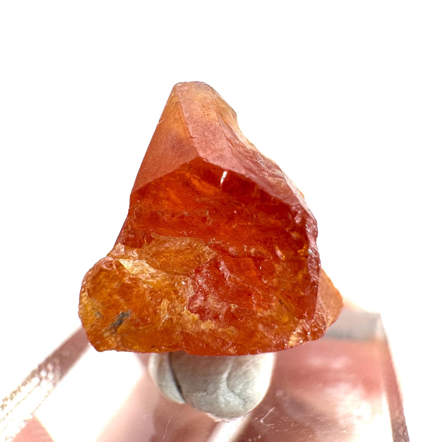 Scheelite | natural orange crystal, mineral specimen from Pakistan