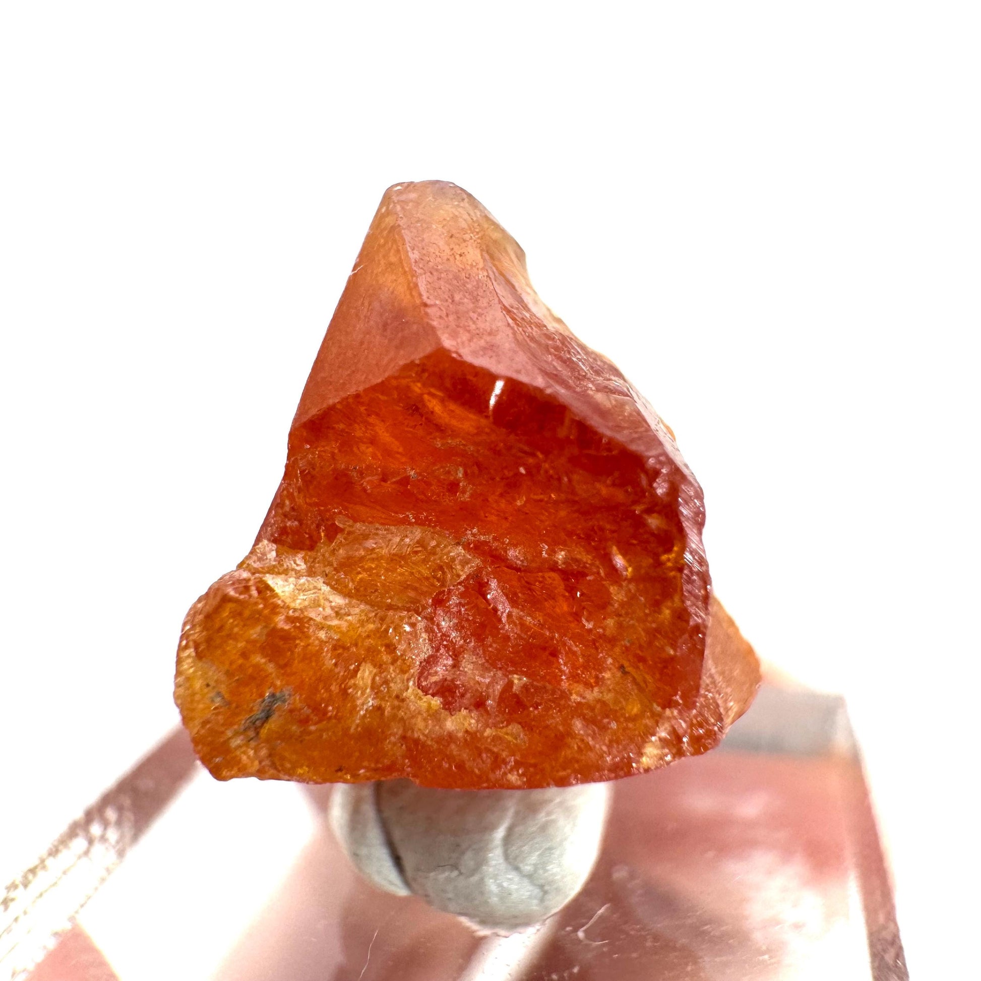 Scheelite | natural orange crystal, mineral specimen from Pakistan