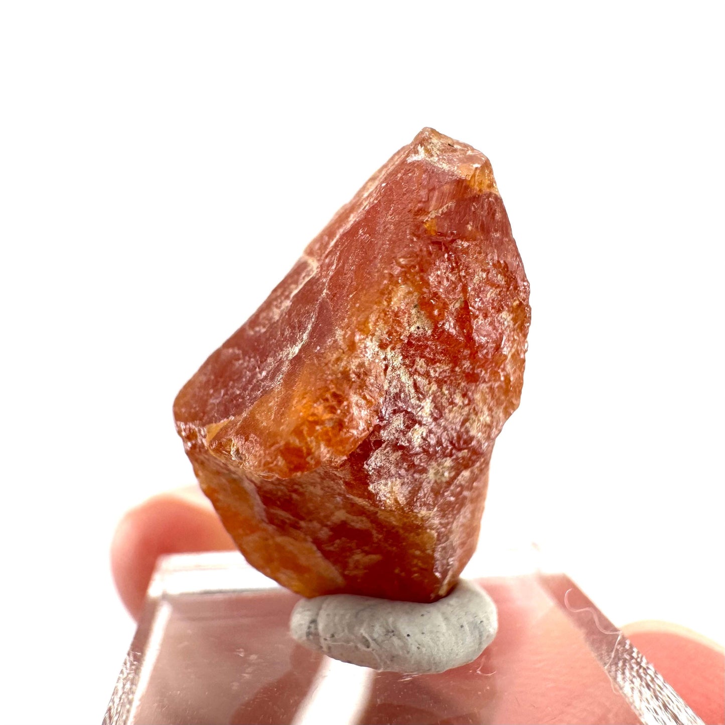 Scheelite | natural orange crystal, mineral specimen from Pakistan