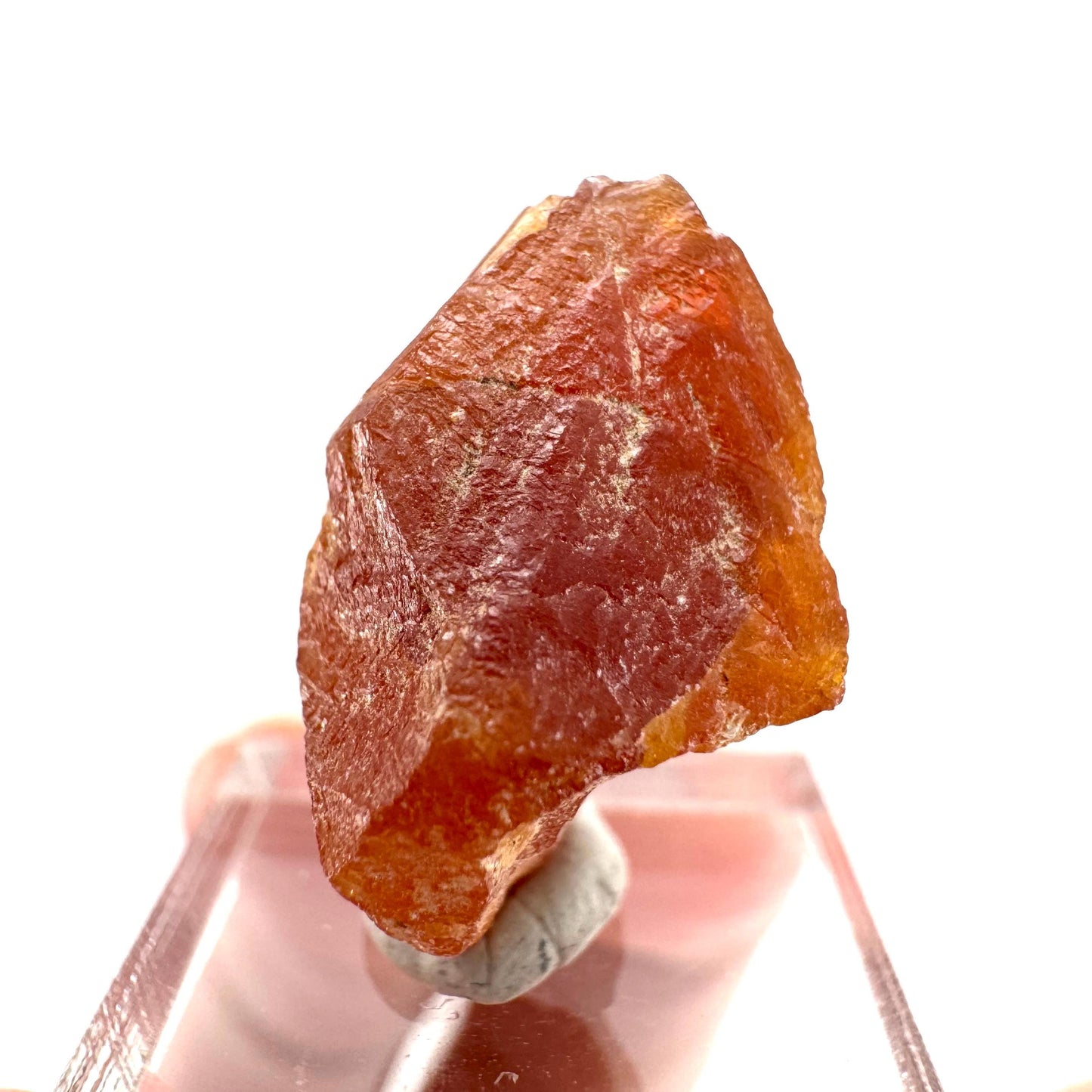 Scheelite | natural orange crystal, mineral specimen from Pakistan