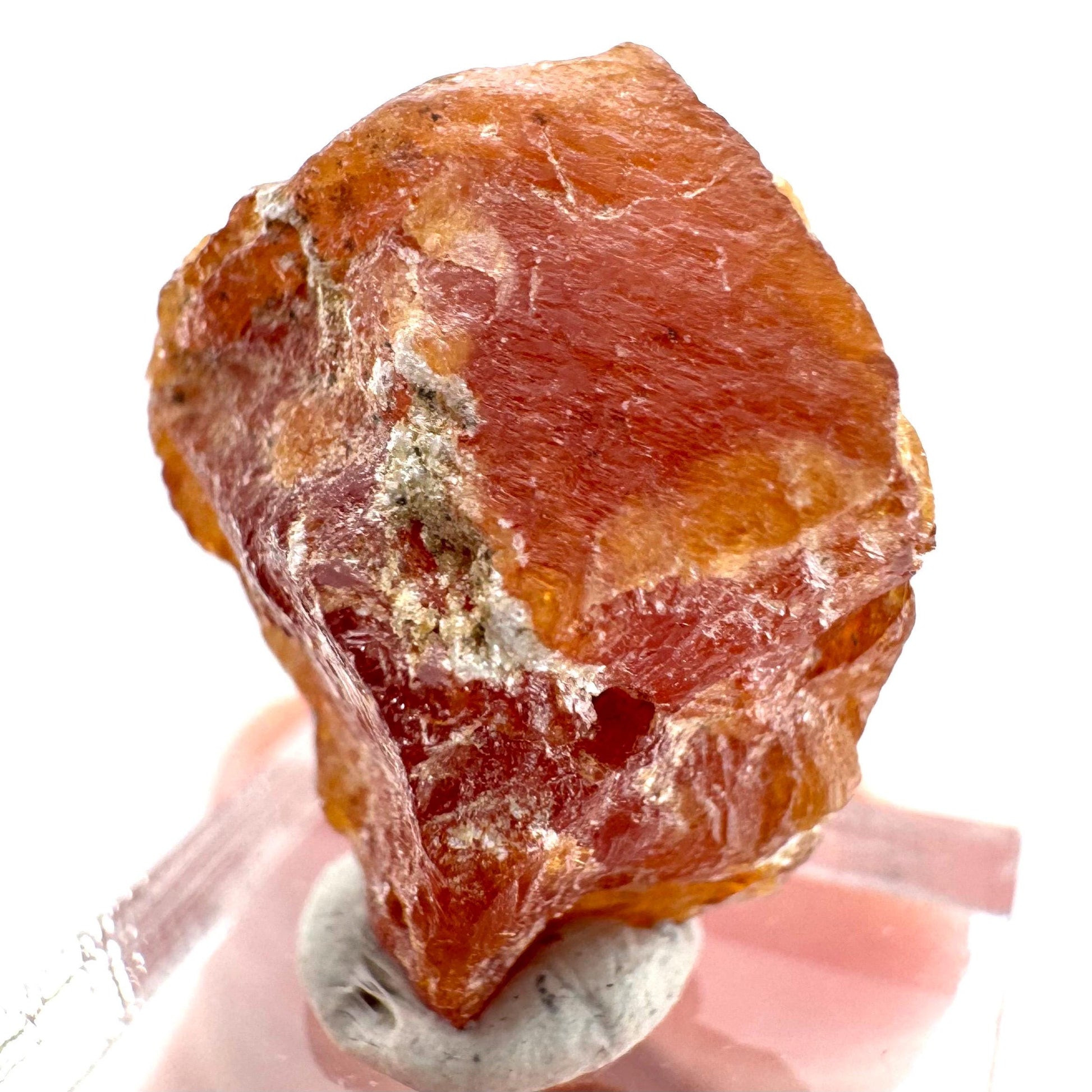 Scheelite | natural orange crystal, mineral specimen from Pakistan