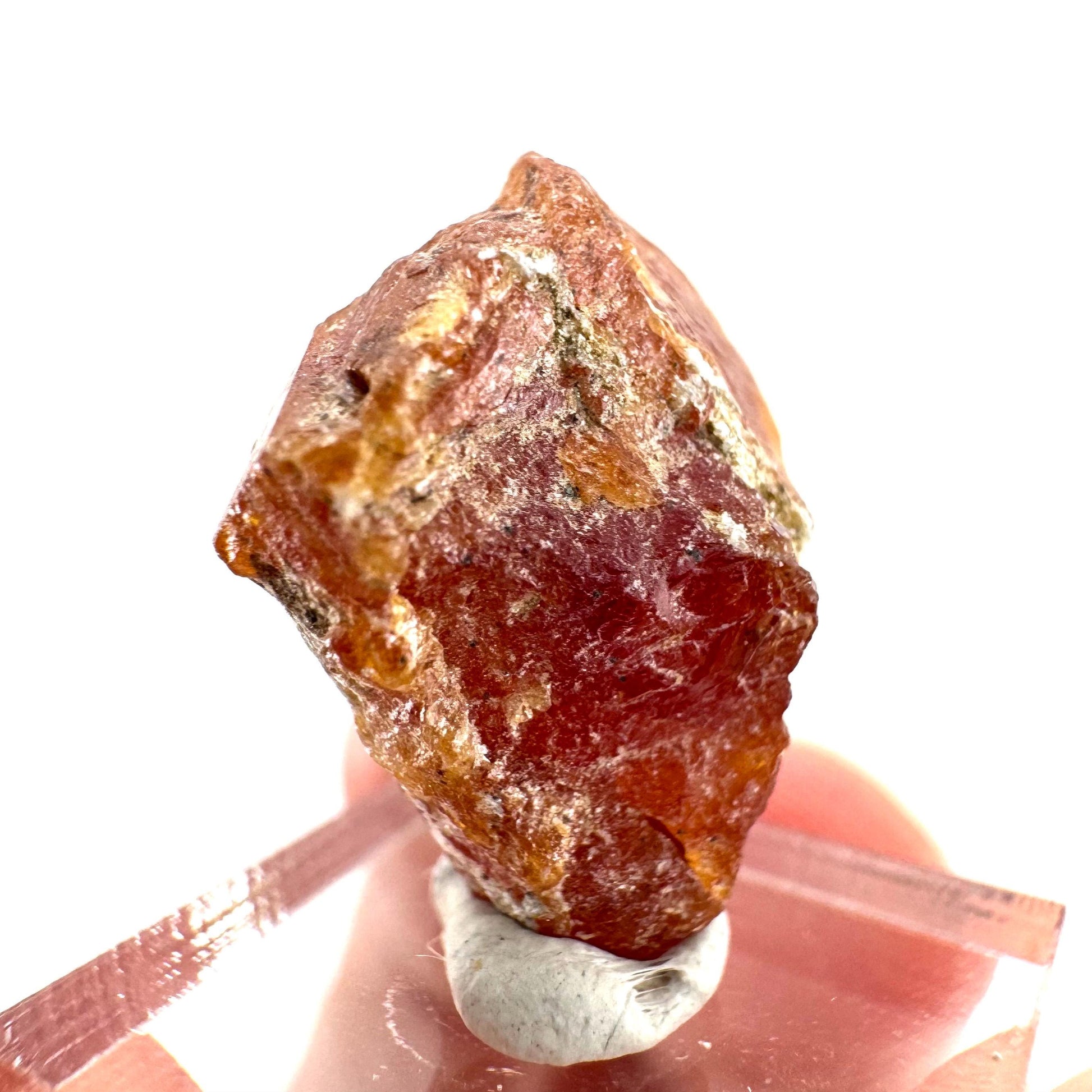 Scheelite | natural orange crystal, mineral specimen from Pakistan
