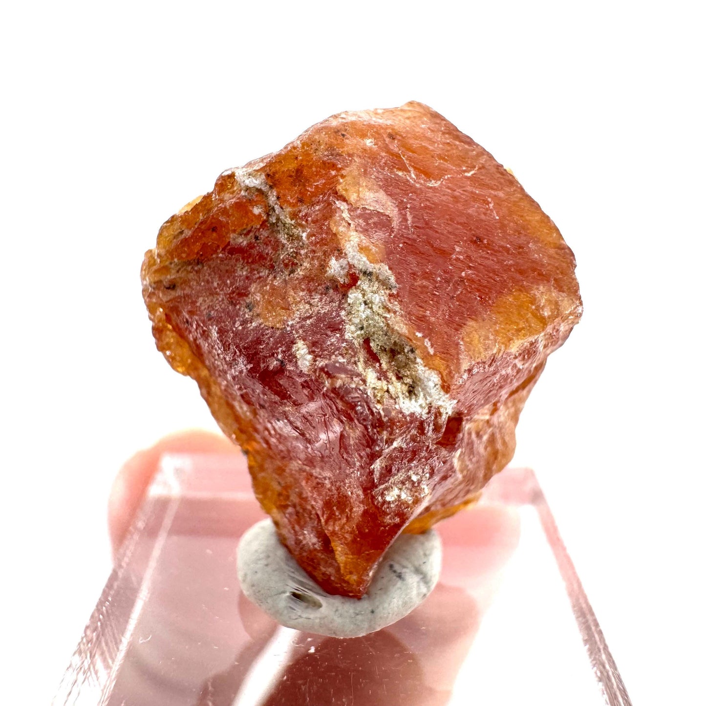 Scheelite | natural orange crystal, mineral specimen from Pakistan