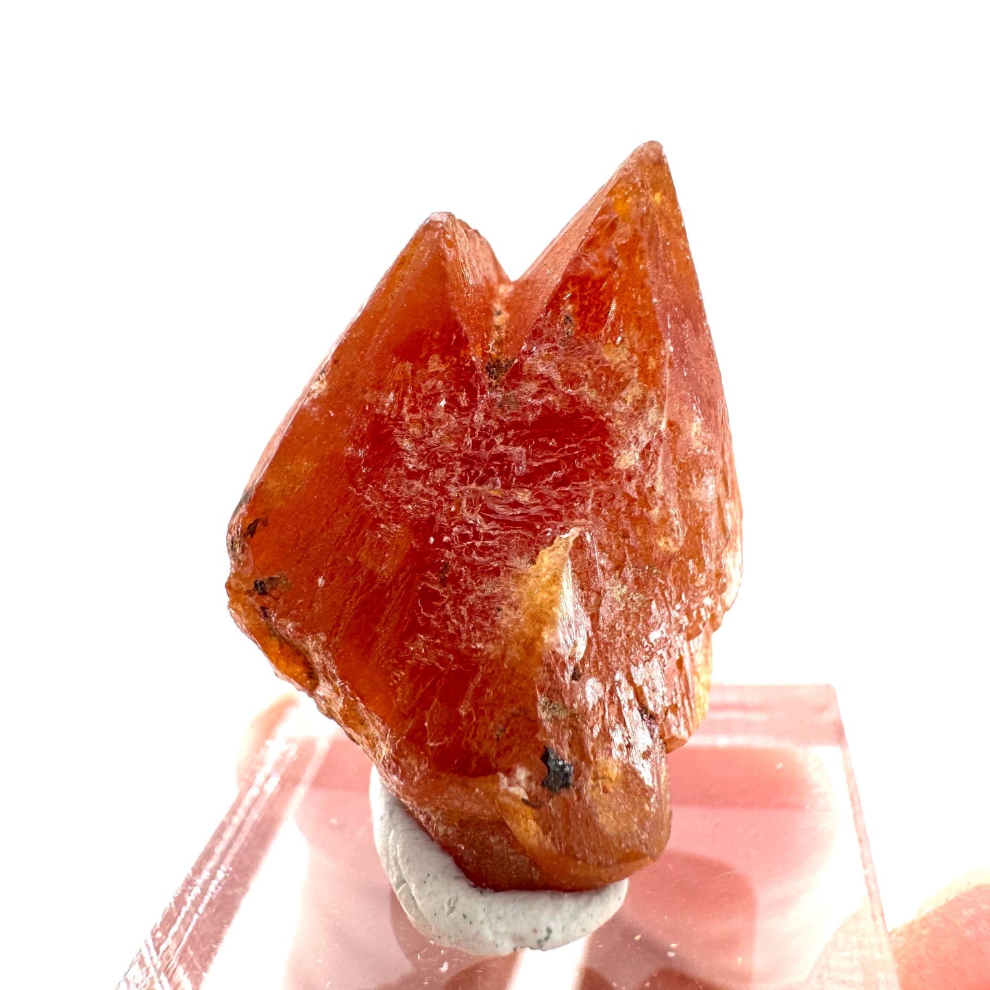 Scheelite | natural orange crystal, mineral specimen from Pakistan