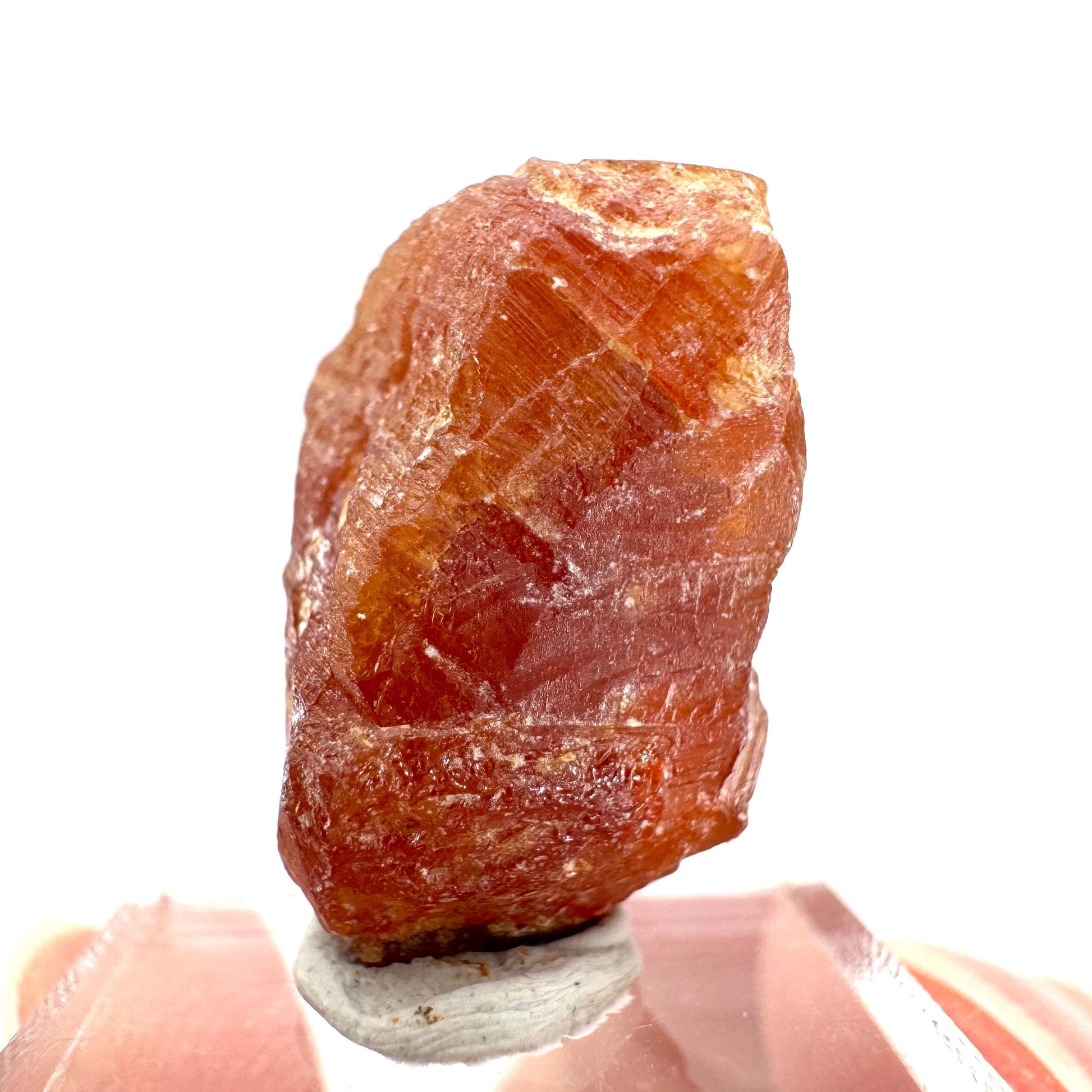 Scheelite | natural orange crystal, mineral specimen from Pakistan