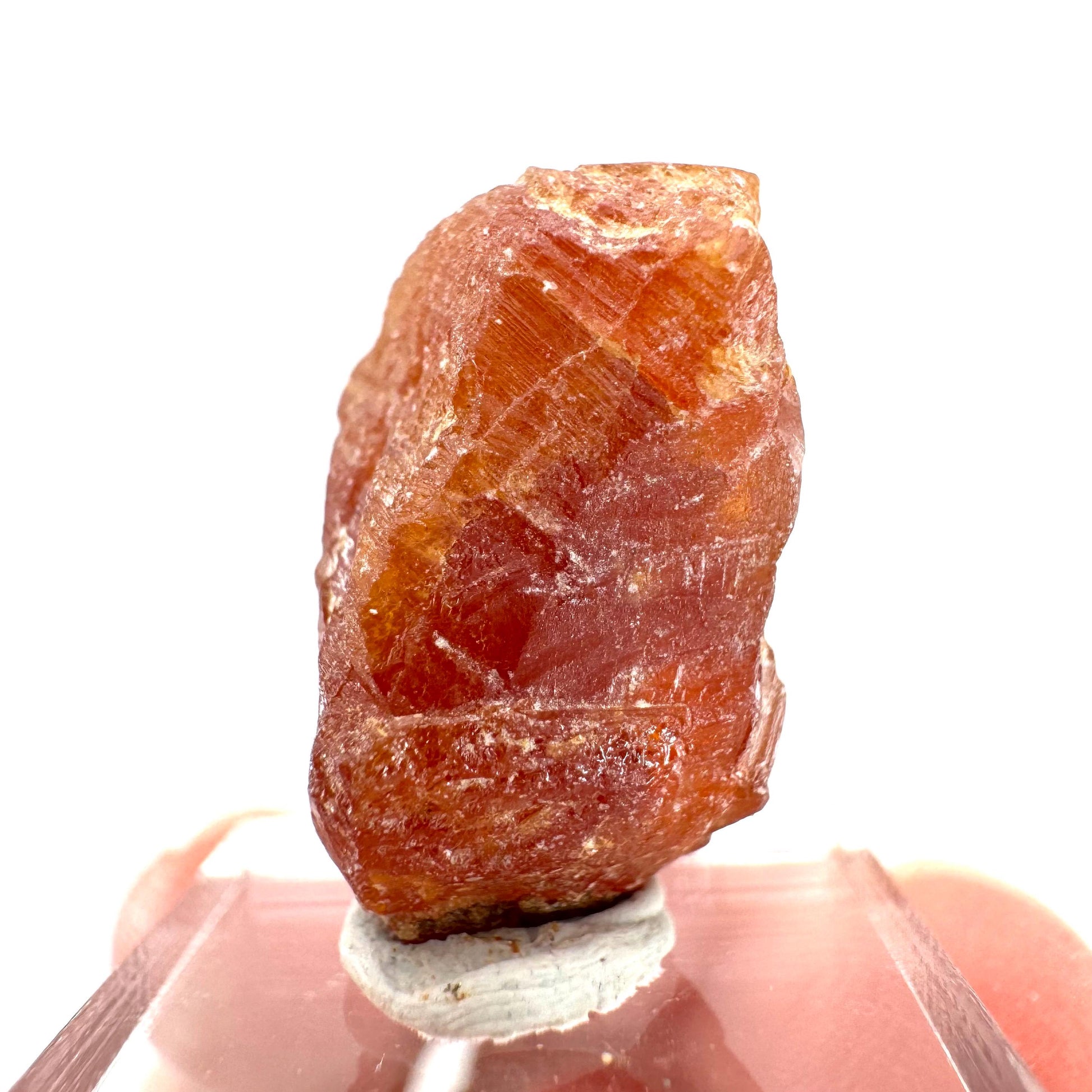 Scheelite | natural orange crystal, mineral specimen from Pakistan