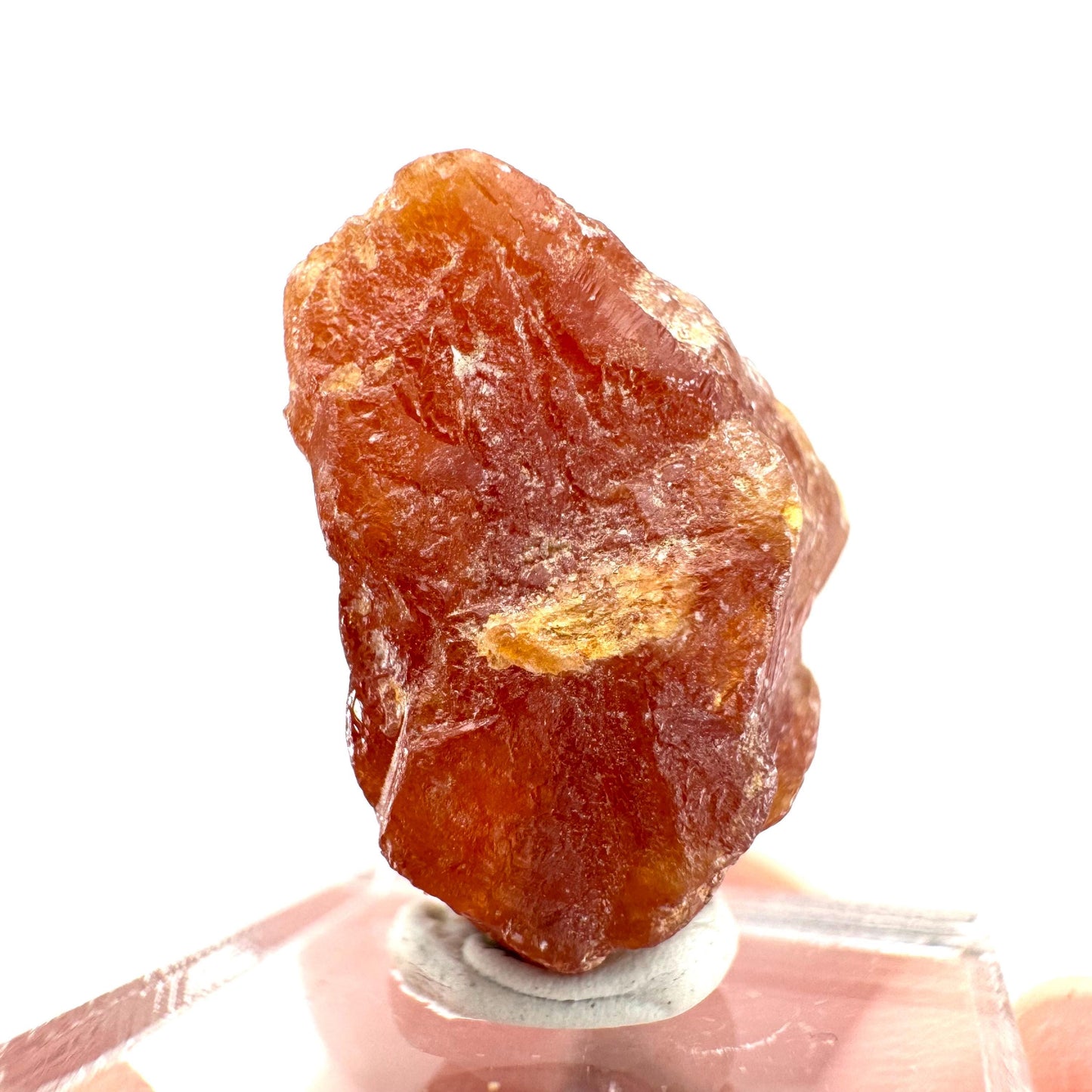Scheelite | natural orange crystal, mineral specimen from Pakistan