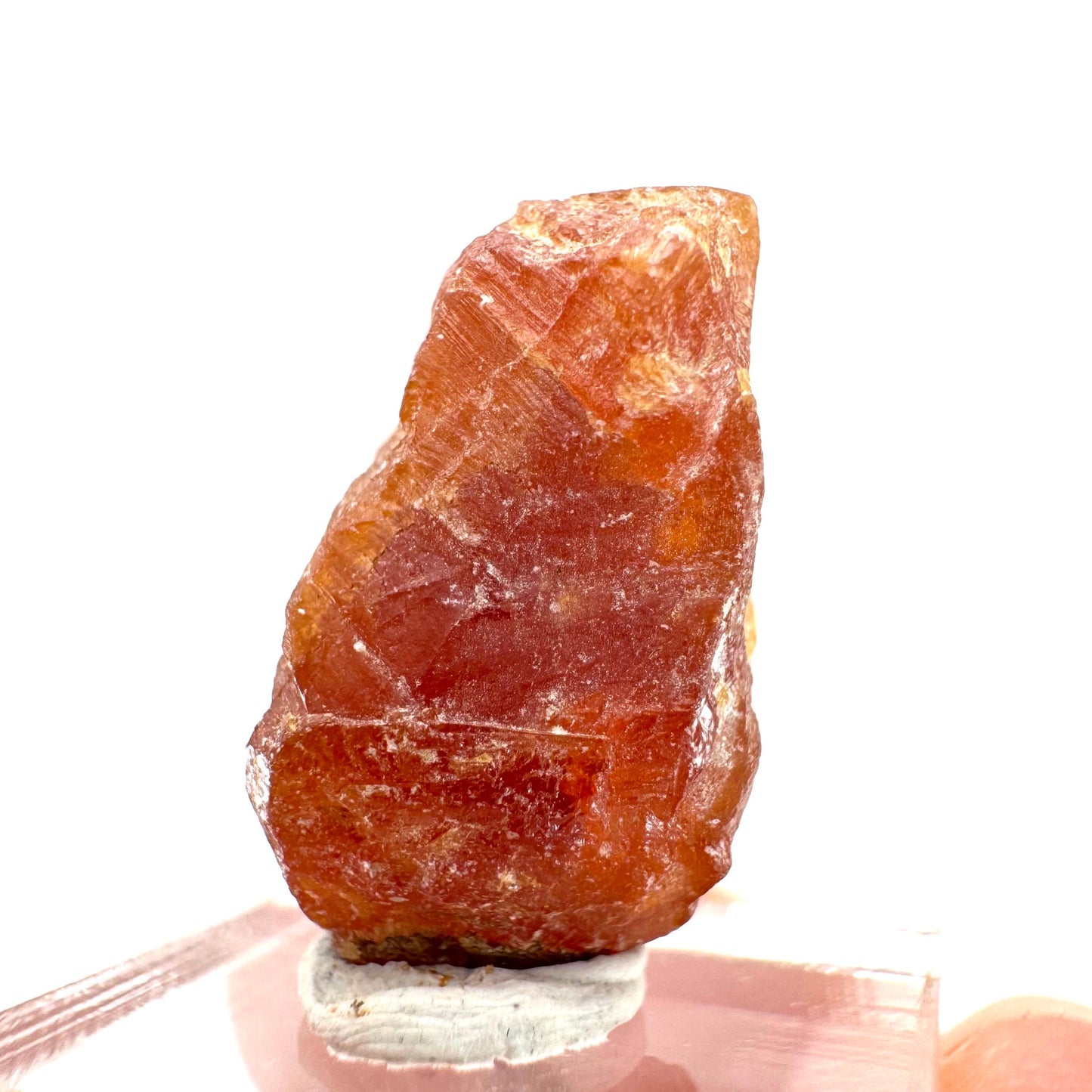 Scheelite | natural orange crystal, mineral specimen from Pakistan