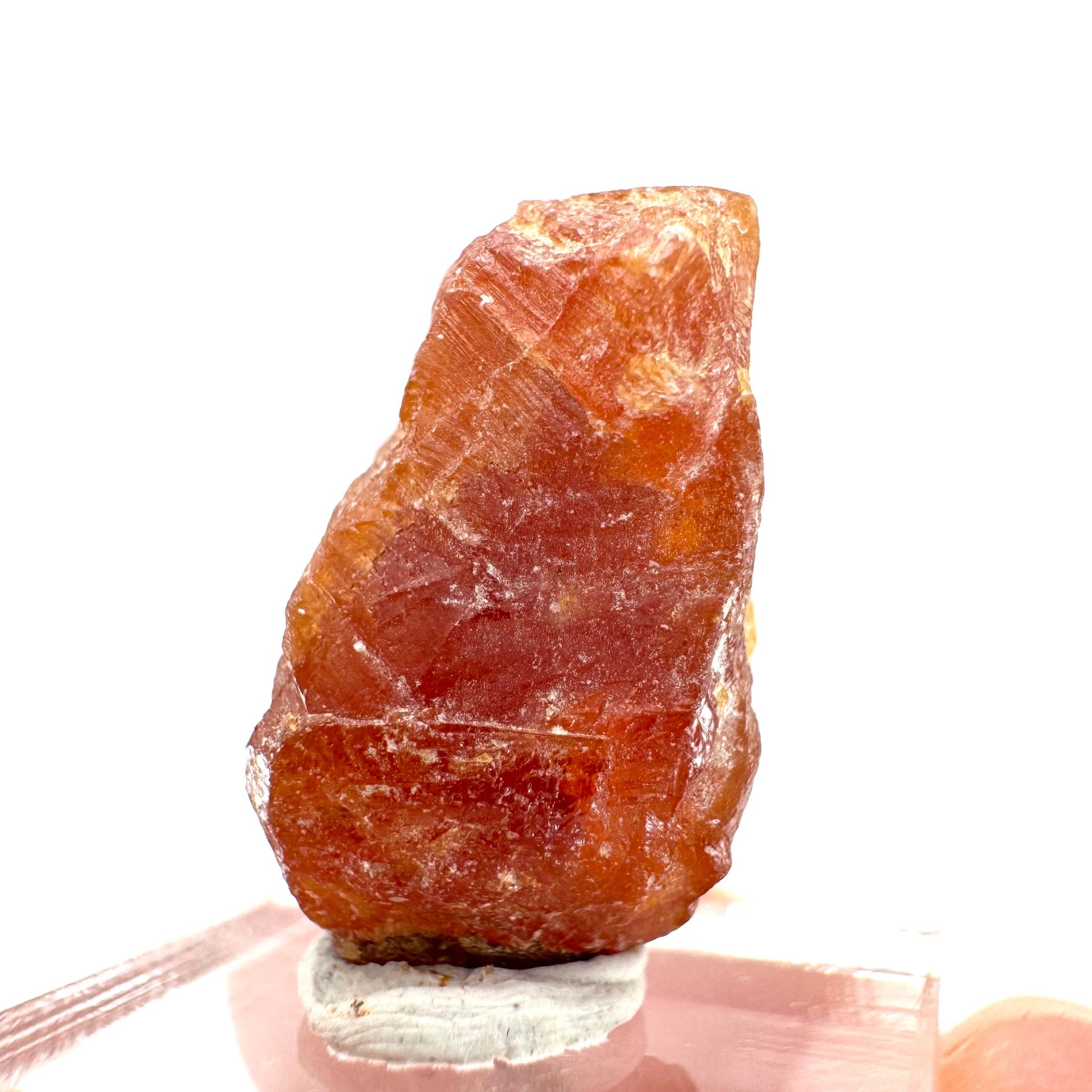 Scheelite | natural orange crystal, mineral specimen from Pakistan