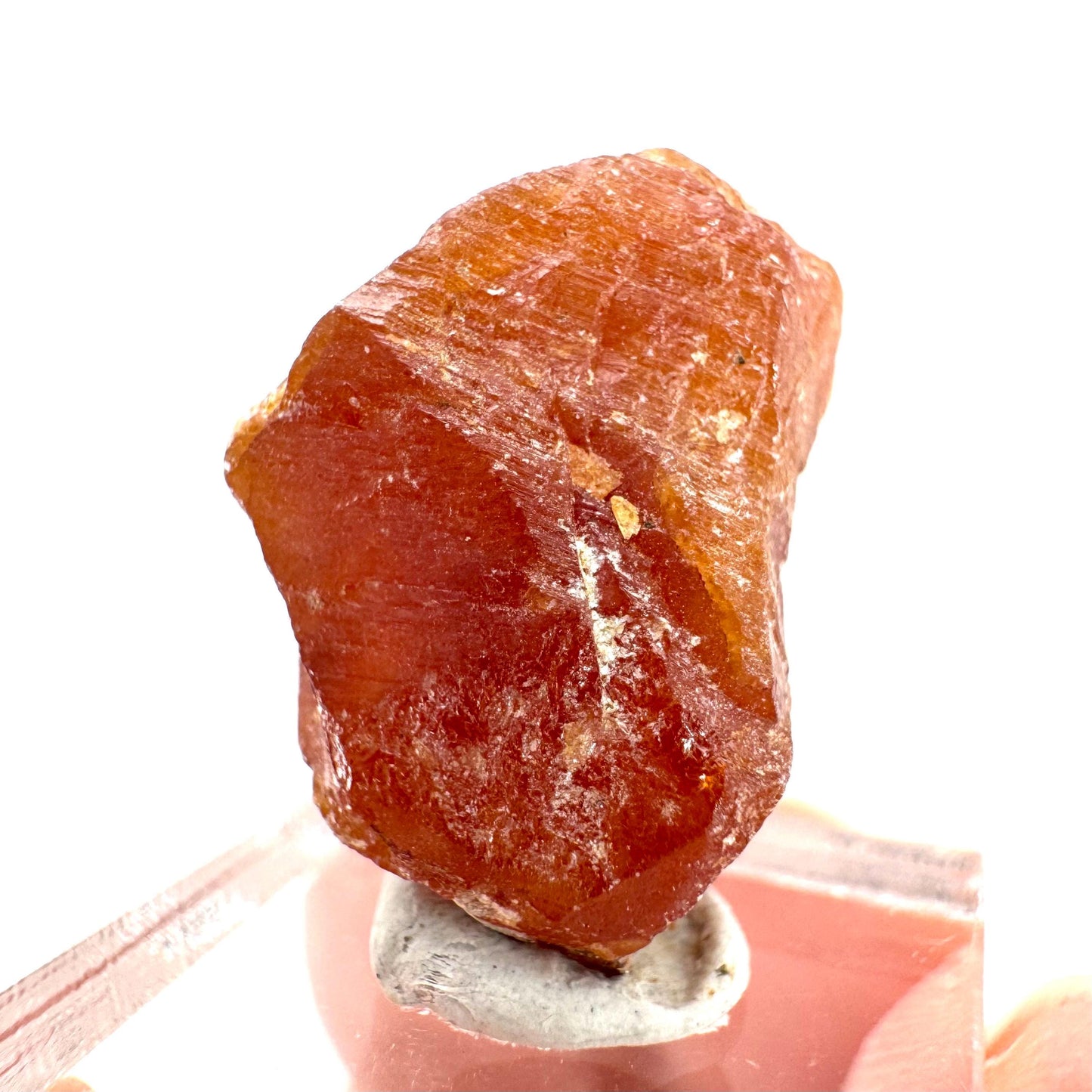 Scheelite | natural orange crystal, mineral specimen from Pakistan