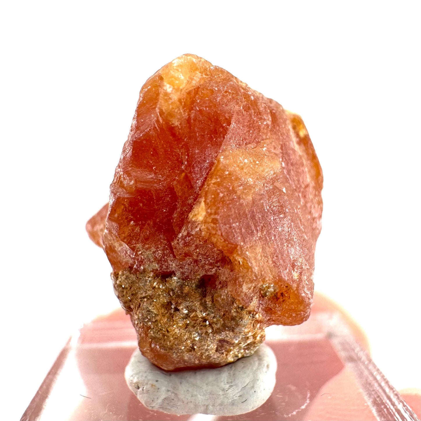 Scheelite | natural orange crystal, mineral specimen from Pakistan