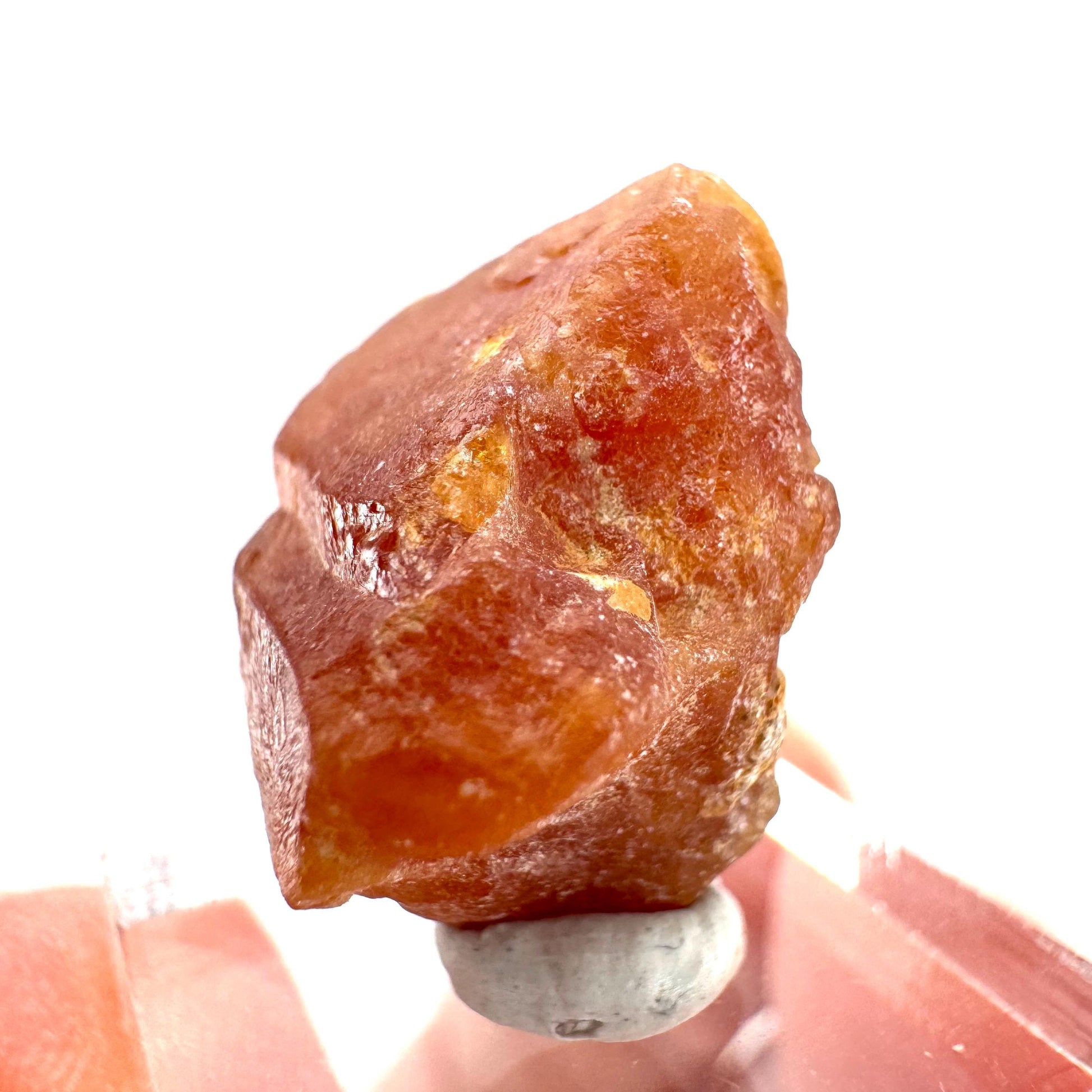 Scheelite | natural orange crystal, mineral specimen from Pakistan