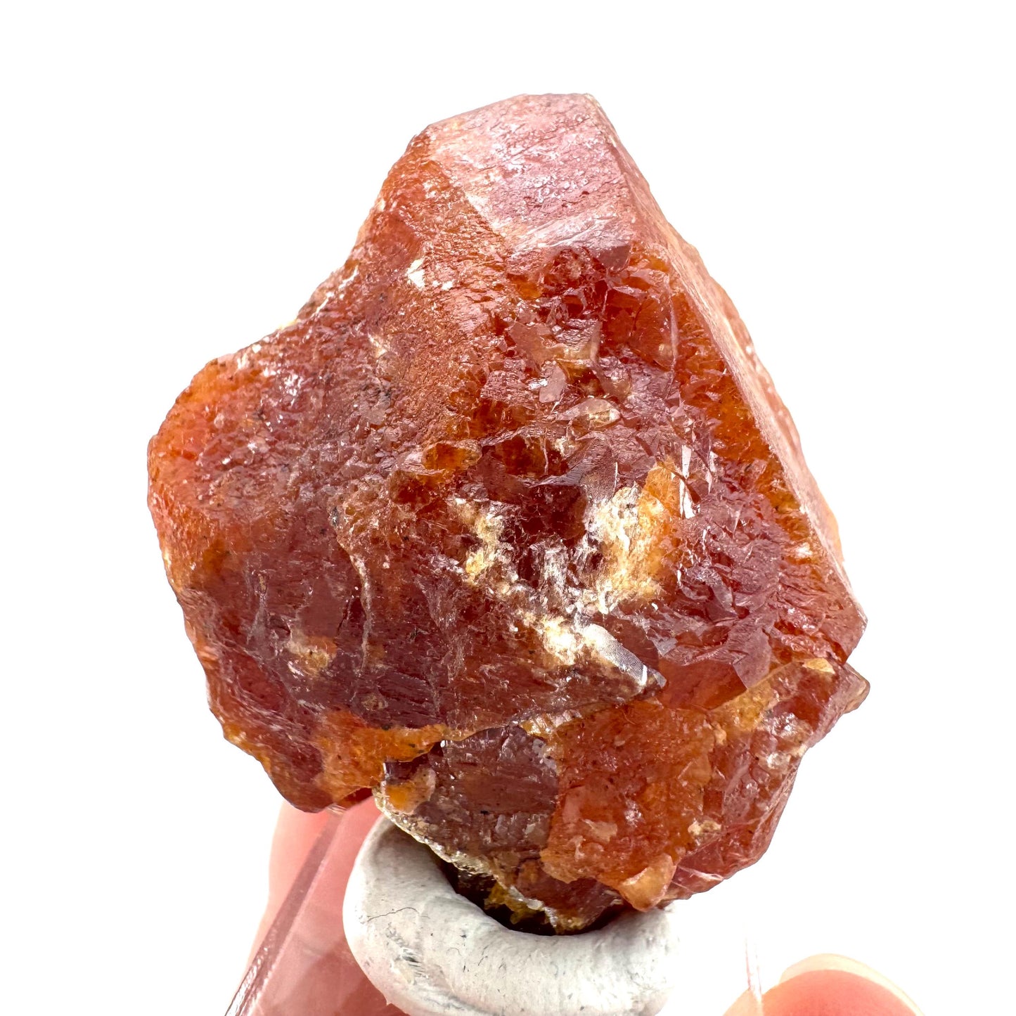 Scheelite | natural orange crystal, mineral specimen from Pakistan