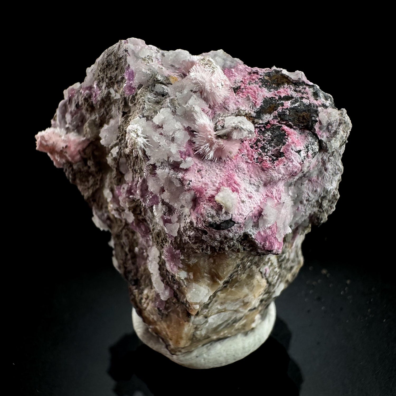 Sainfeldite | pink crystal, rare mineral specimen from Germany