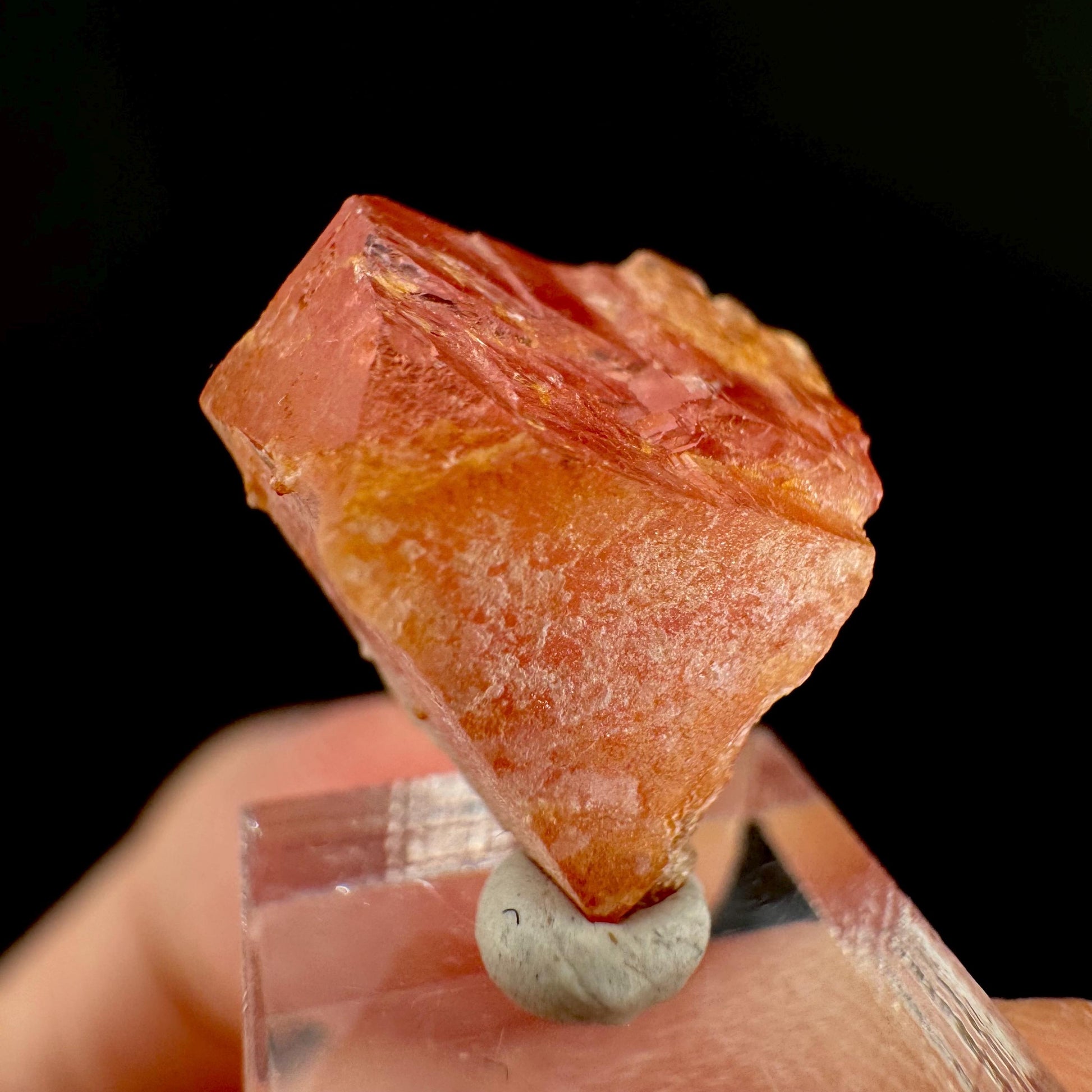 Rhodochrosite | pink crystal, mineral specimen from Pakistan