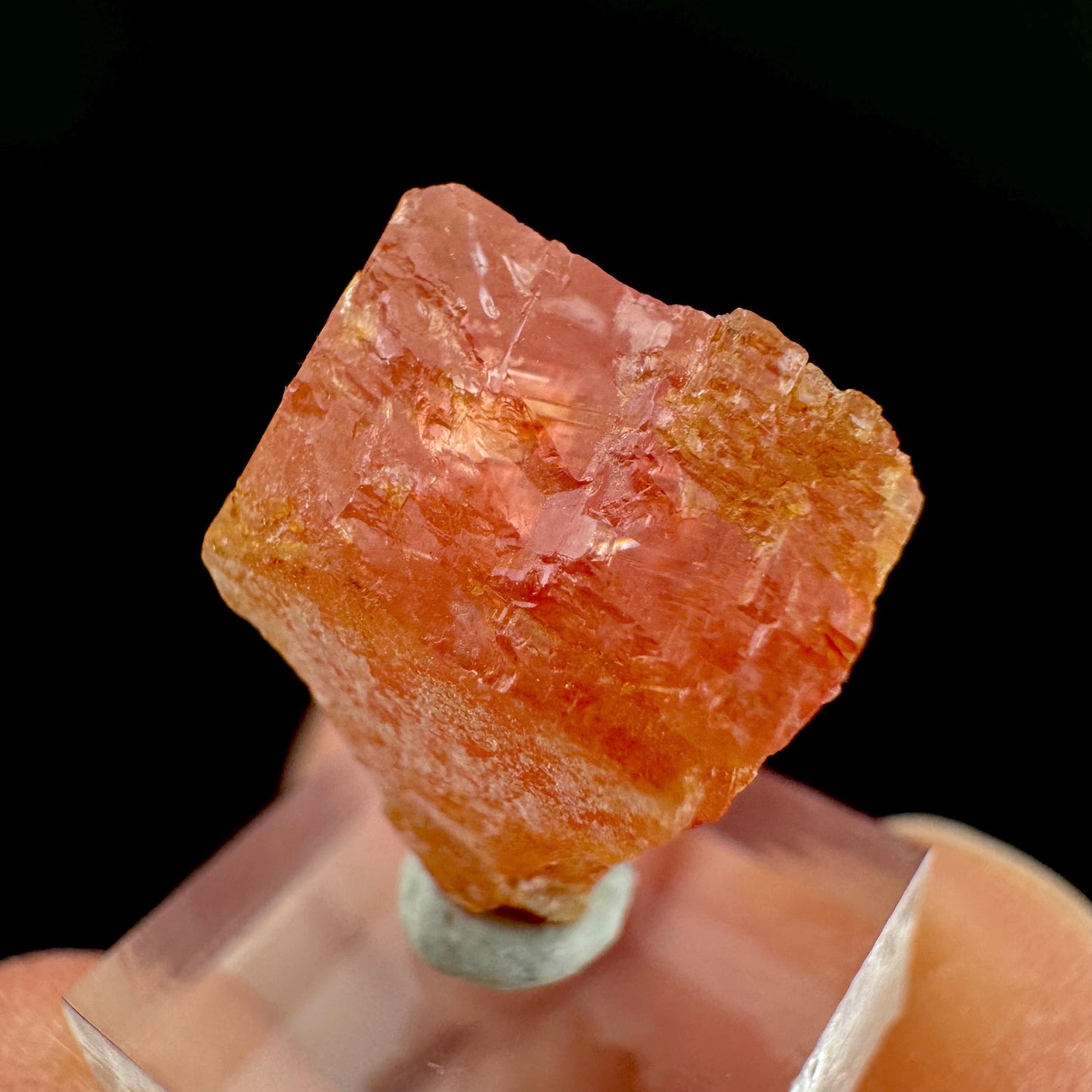 Rhodochrosite | pink crystal, mineral specimen from Pakistan